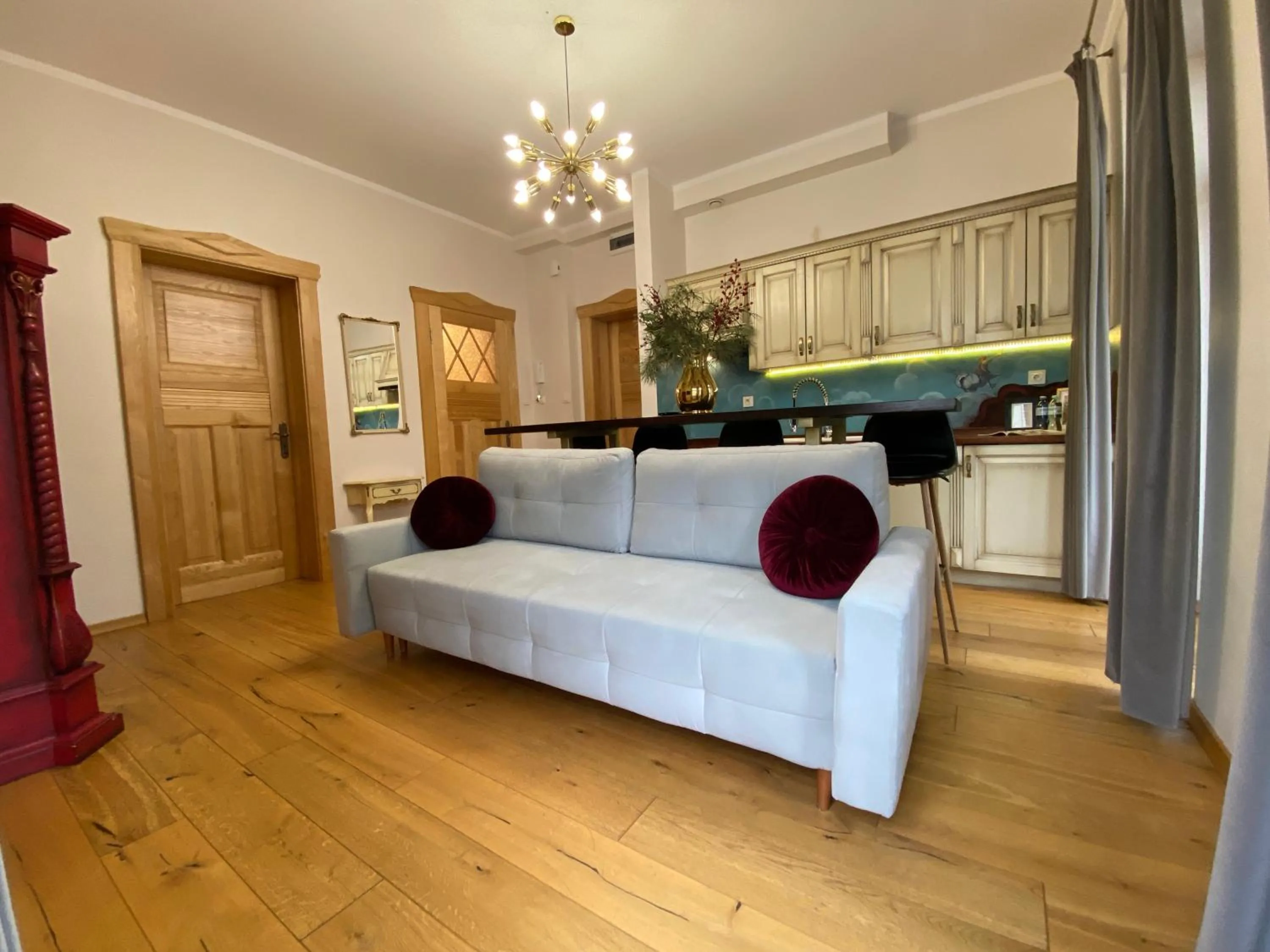 Bed in Dali ApartHOTEL