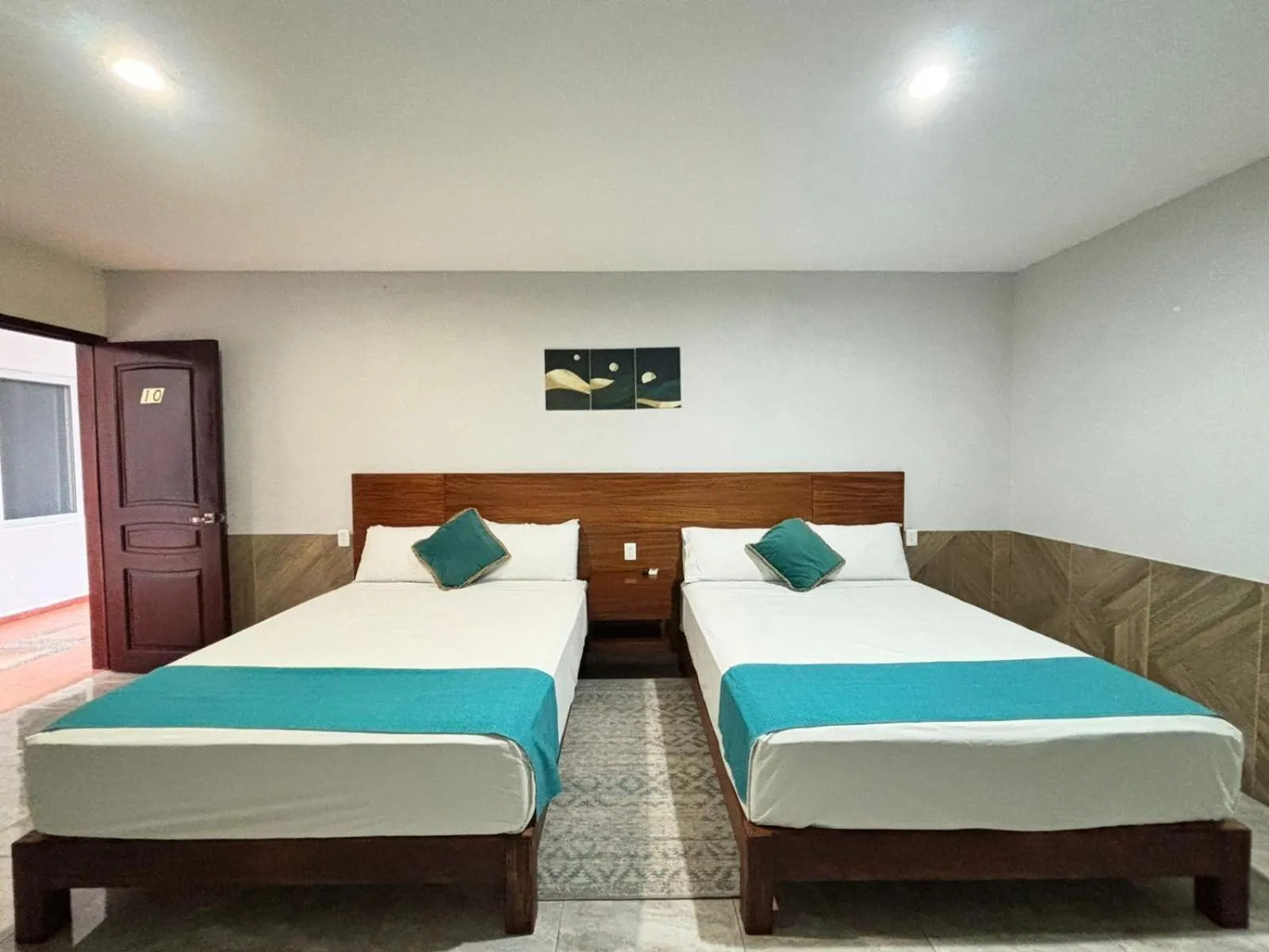 Photo of the whole room, Bed in Hotel Awazul Bacalar