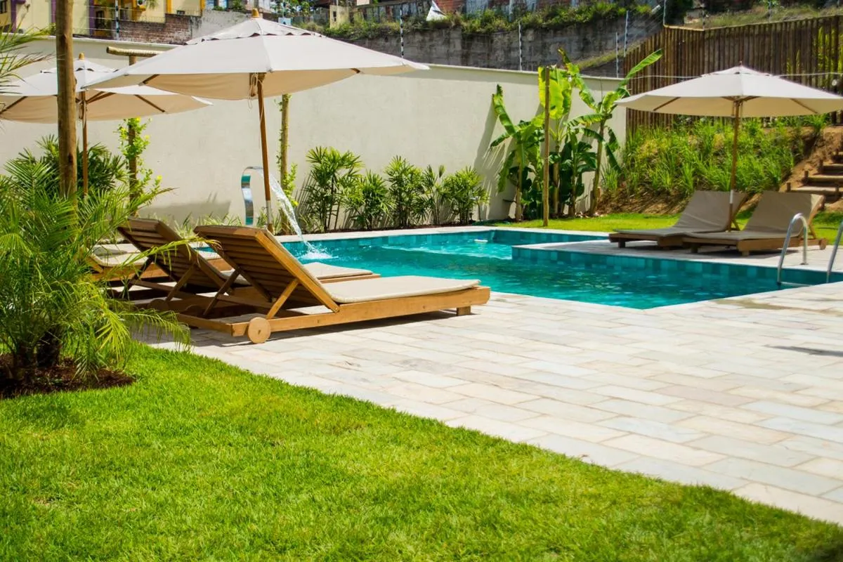 Swimming pool in Pousada Laranja - Nova Administração