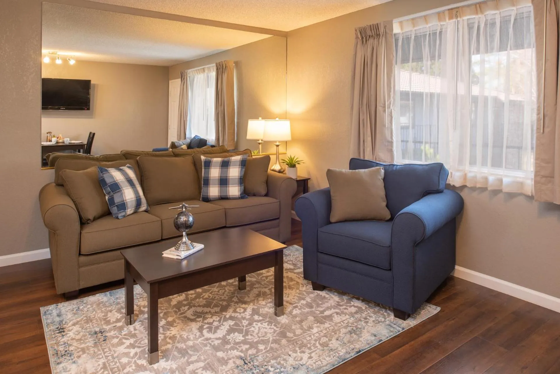 Living room in Thunderbird Resort Club