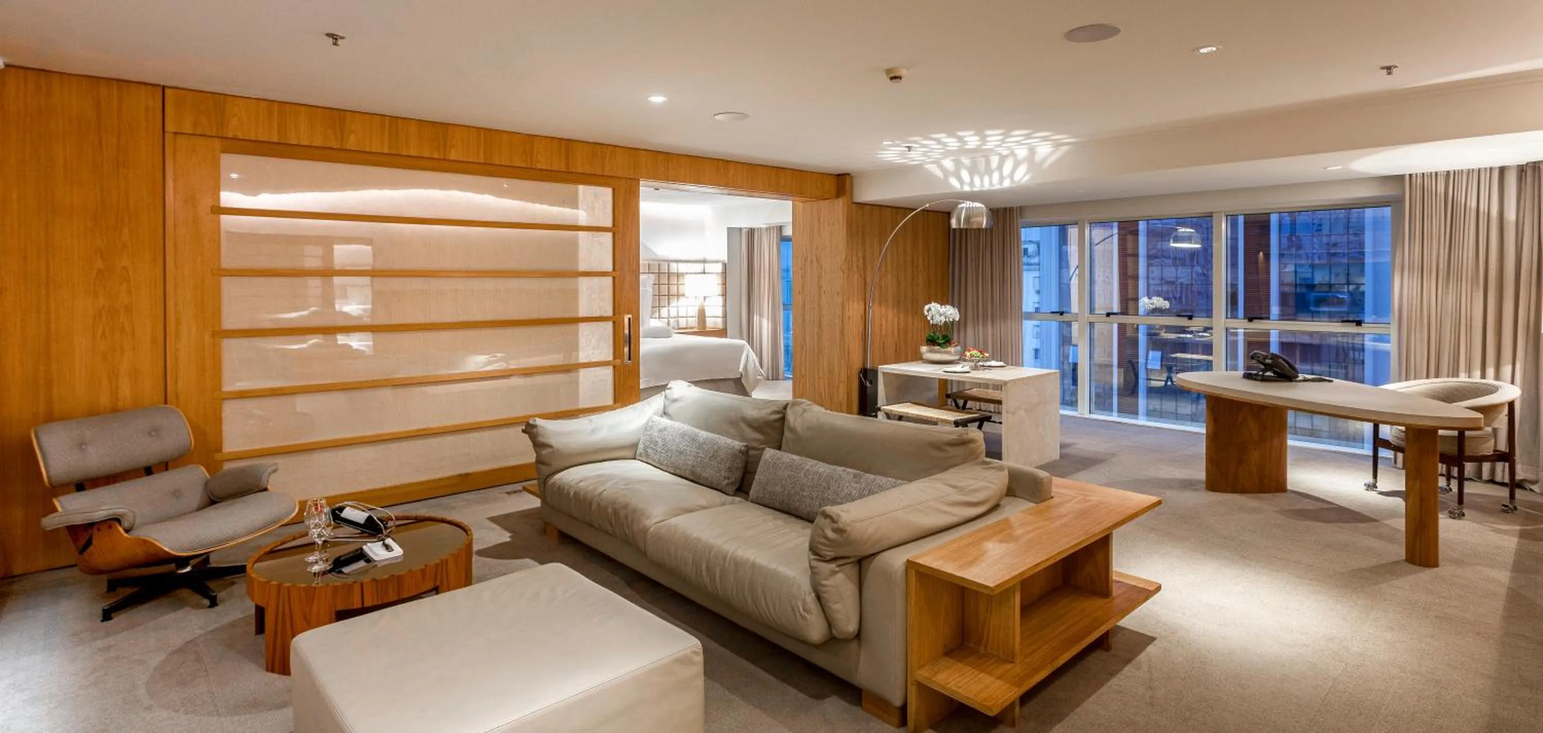 Seating area in Emiliano São Paulo