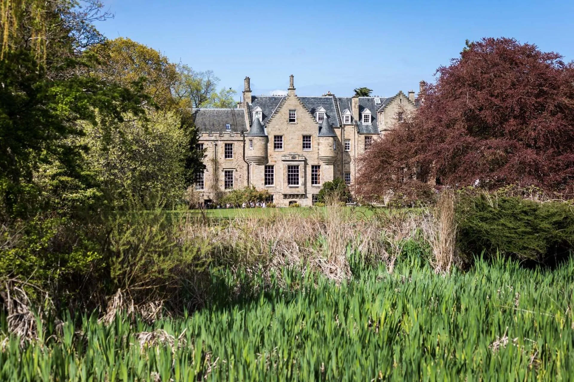Property building in Carberry Tower Mansion House and Estate