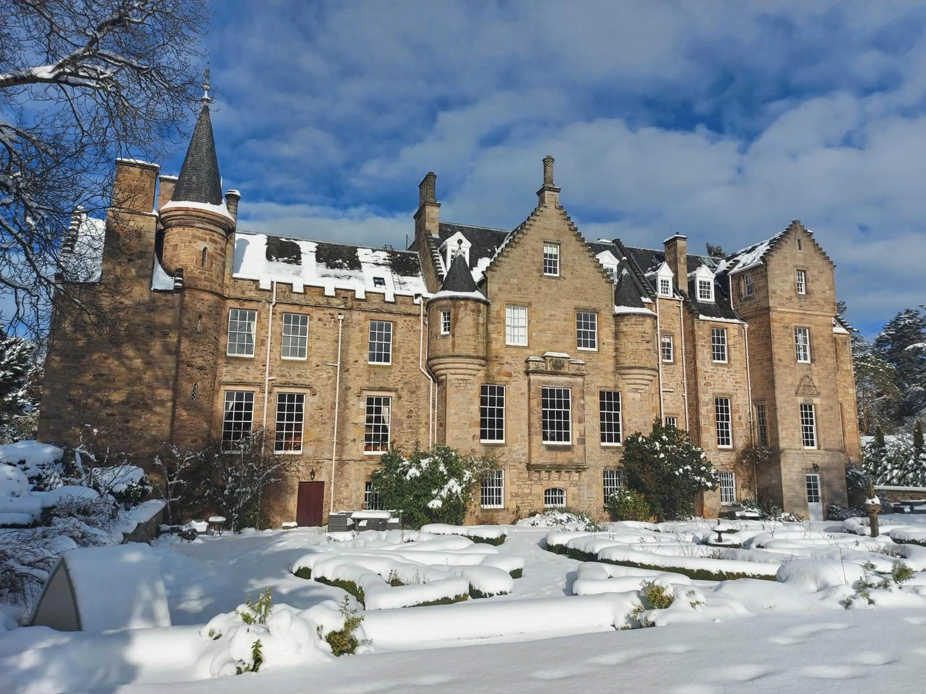 Property building in Carberry Tower Mansion House and Estate