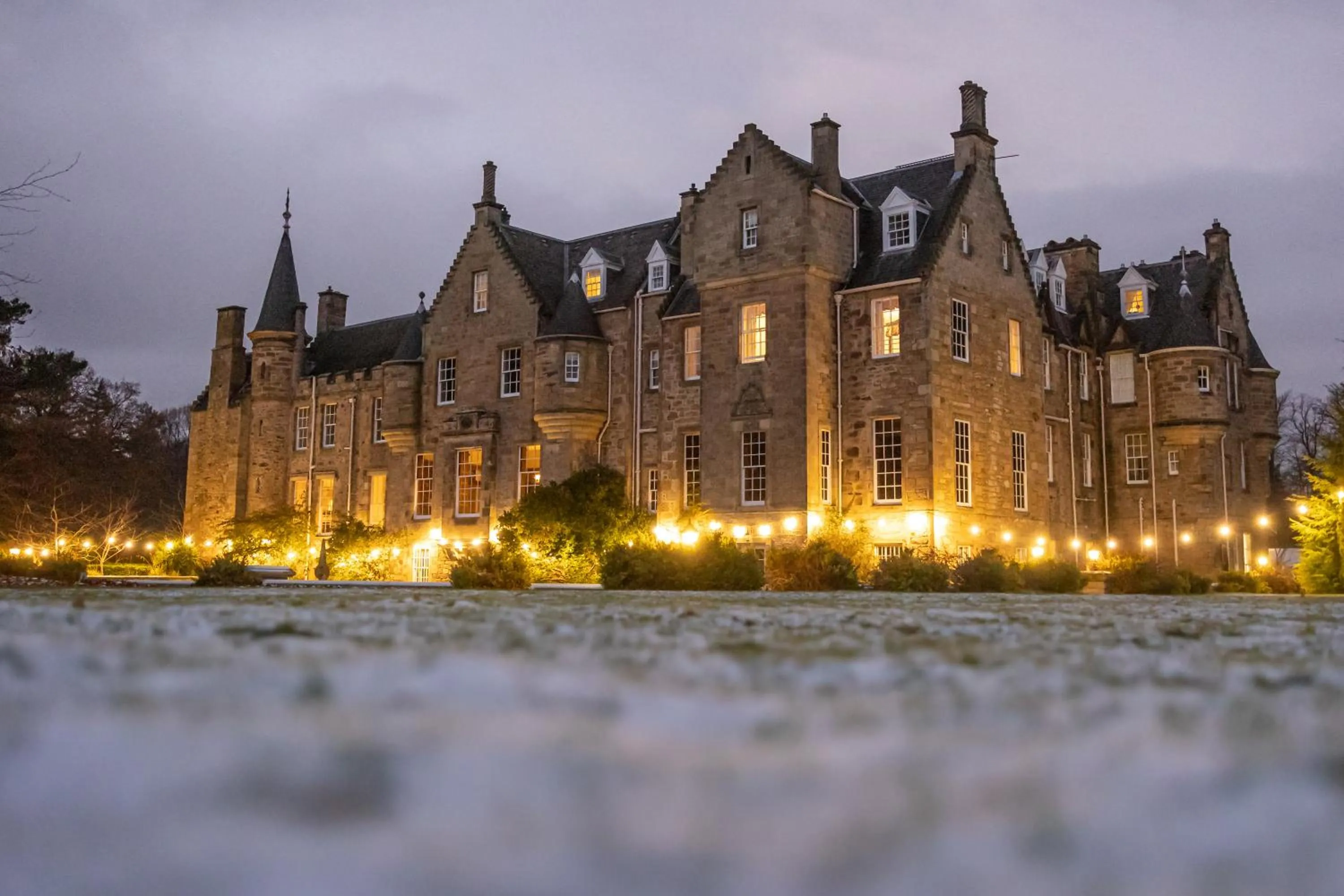 Property building in Carberry Tower Mansion House and Estate