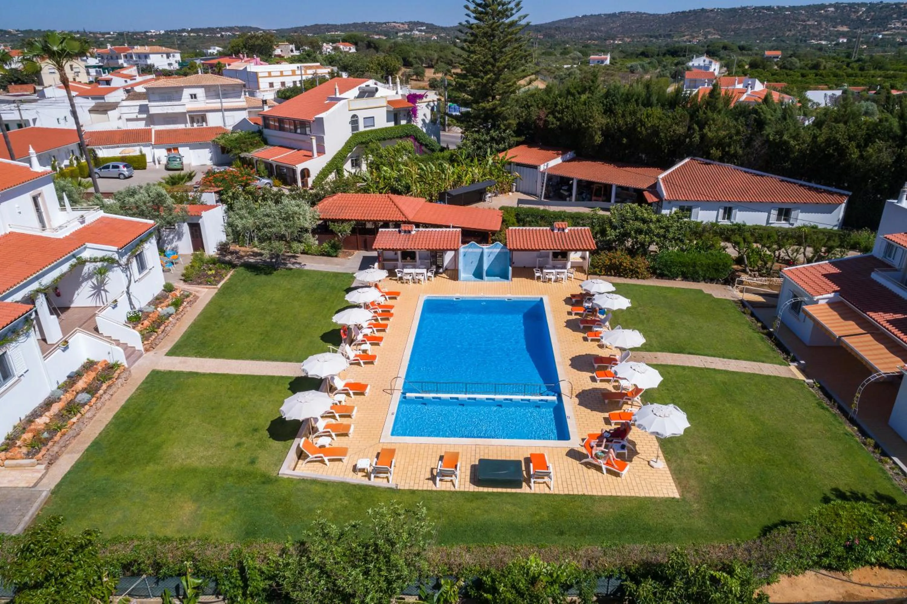 Bird's eye view in Apartamentos Flor da Laranja, Albufeira by AlgarveBlossom