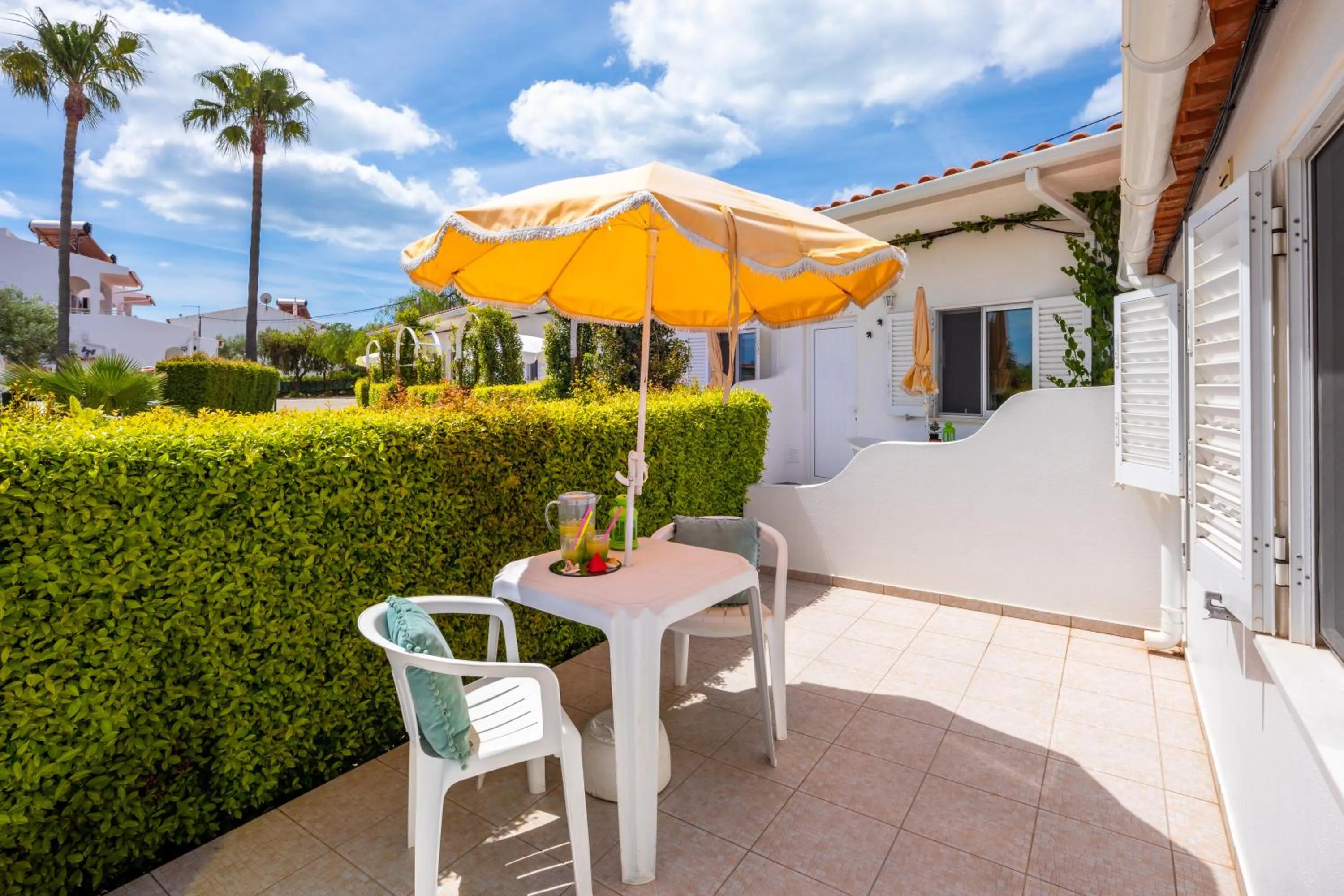 Balcony/Terrace in Apartamentos Flor da Laranja, Albufeira by AlgarveBlossom