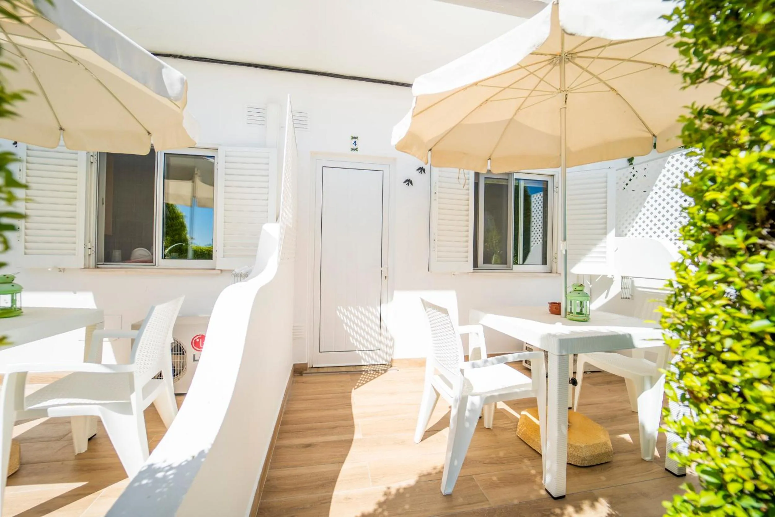 Patio in Apartamentos Flor da Laranja, Albufeira by AlgarveBlossom