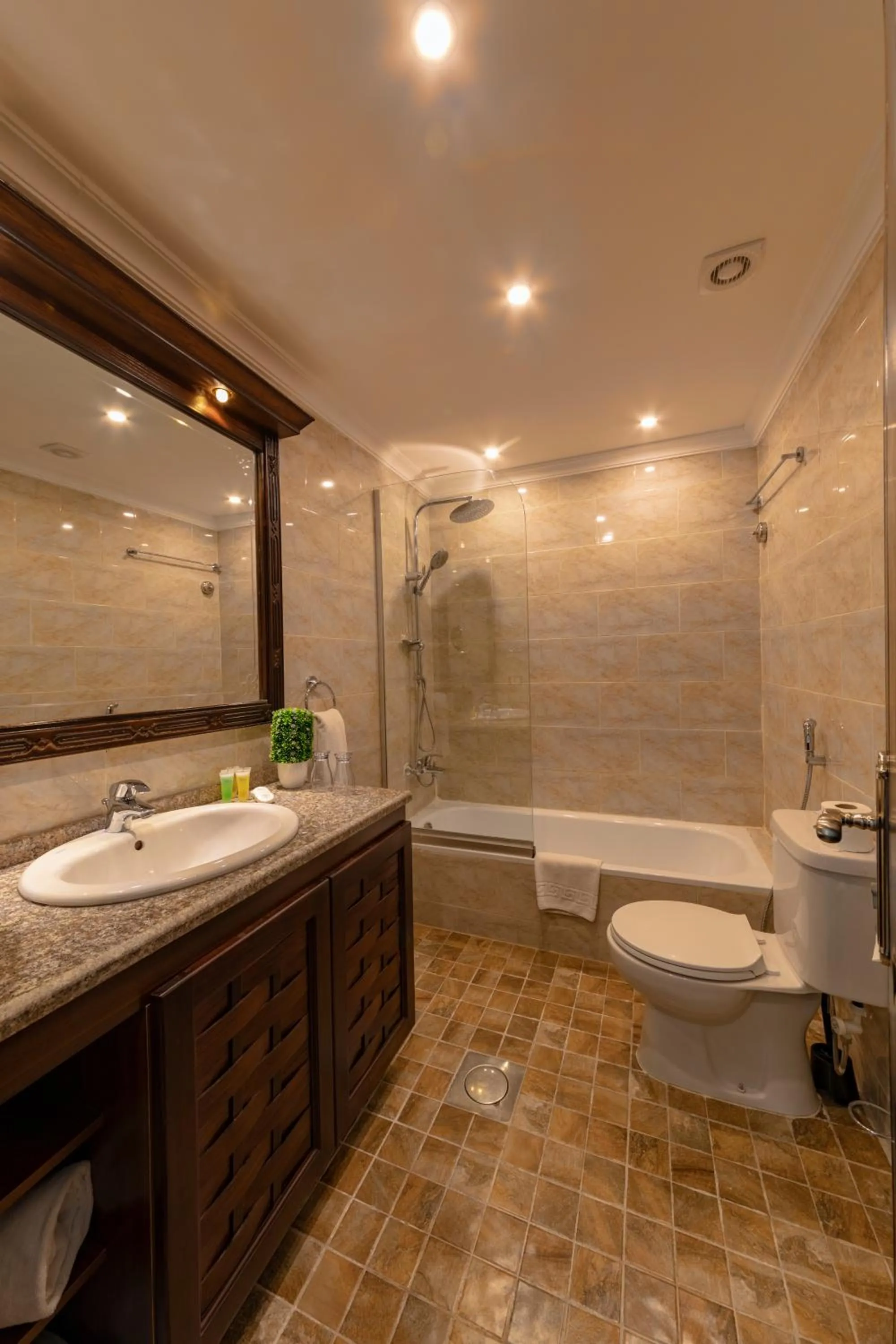 Shower in Town Season Hotel