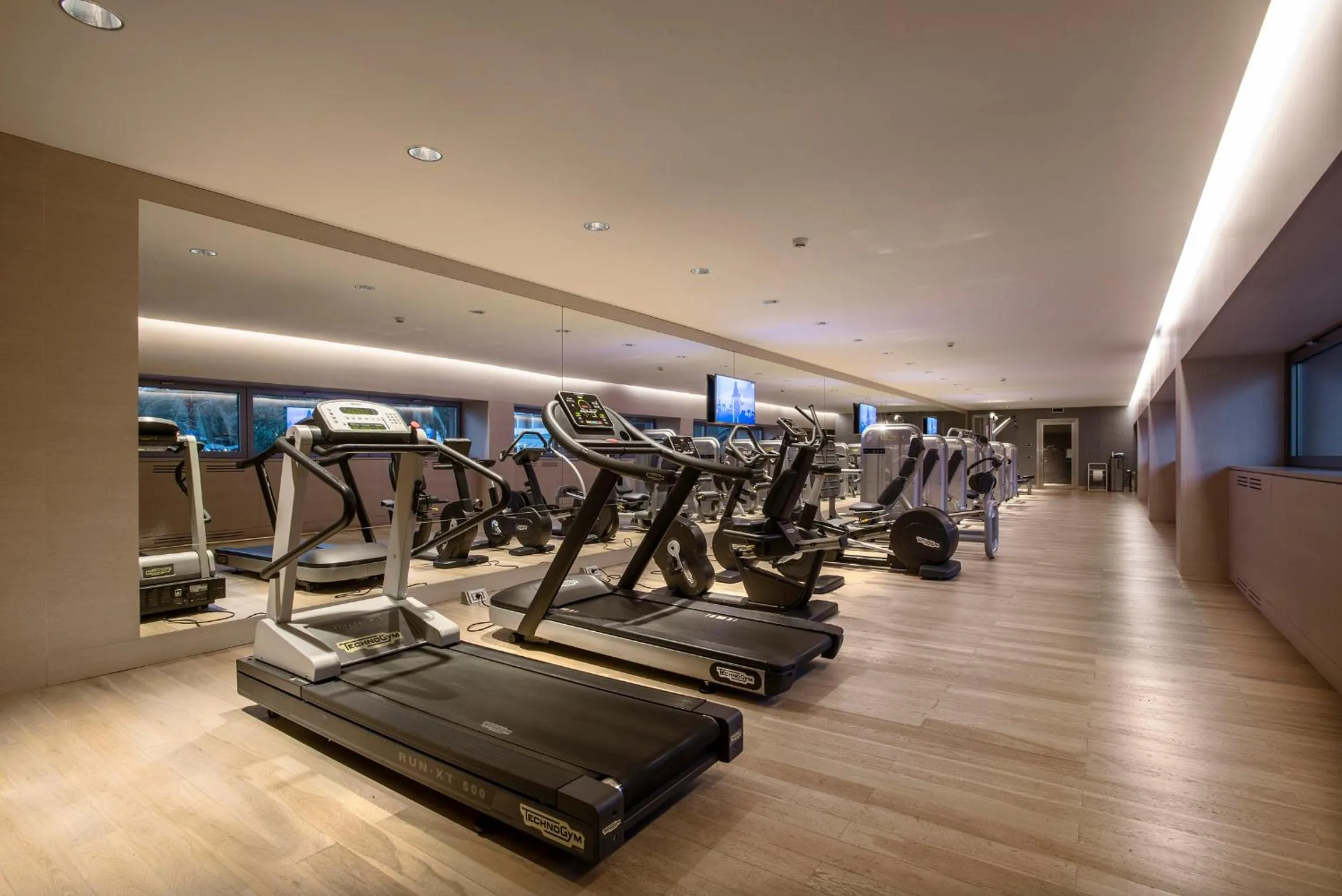 Fitness centre/facilities in Ergife Palace Hotel