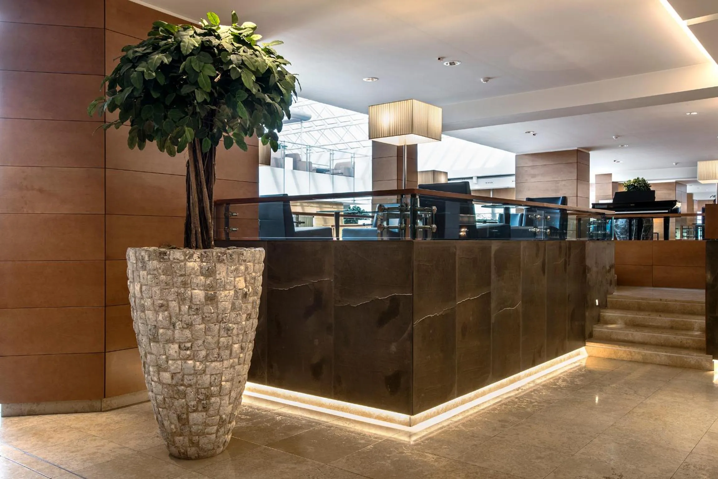 Lobby or reception in Ergife Palace Hotel