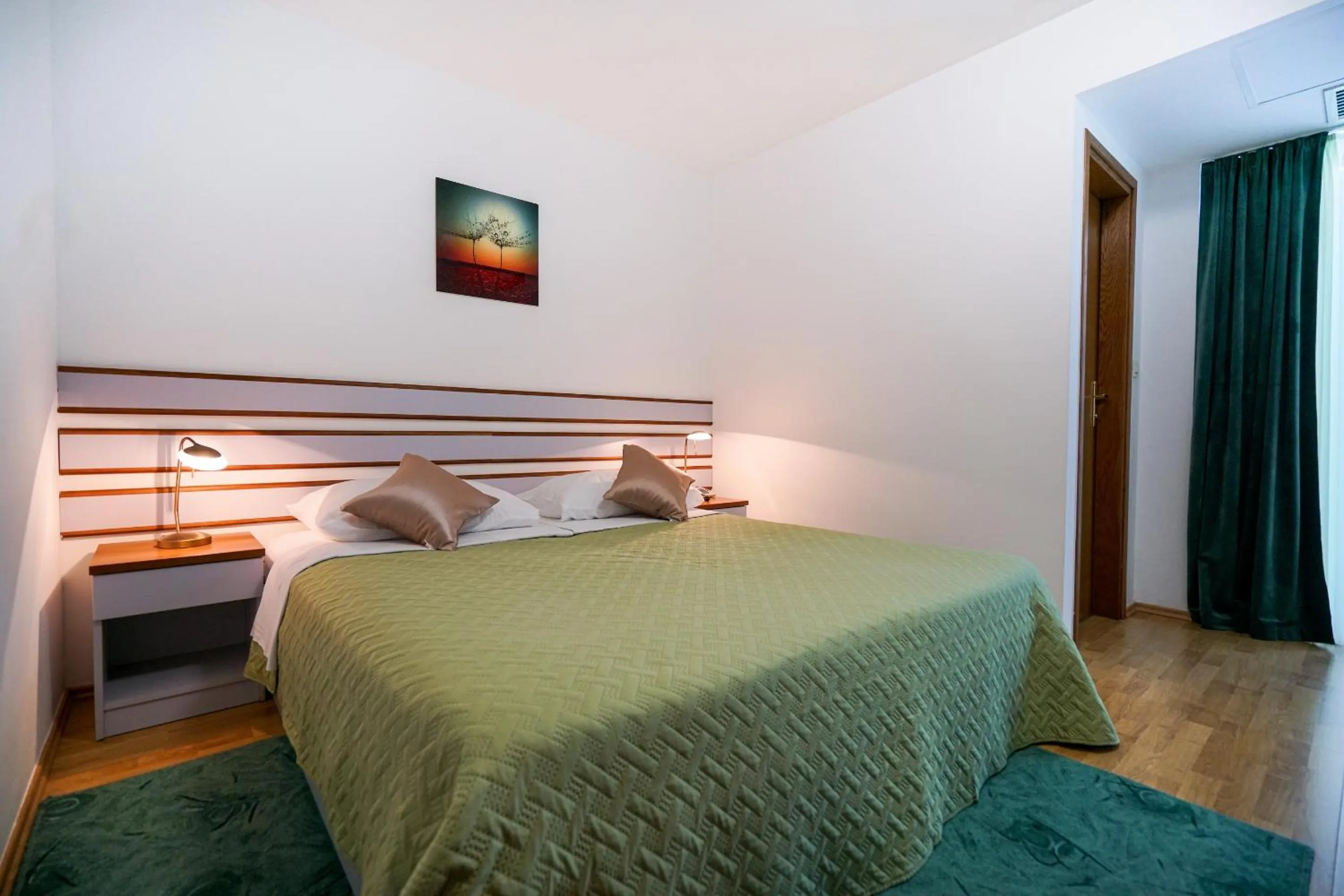 Bed in Hotel Belvedere