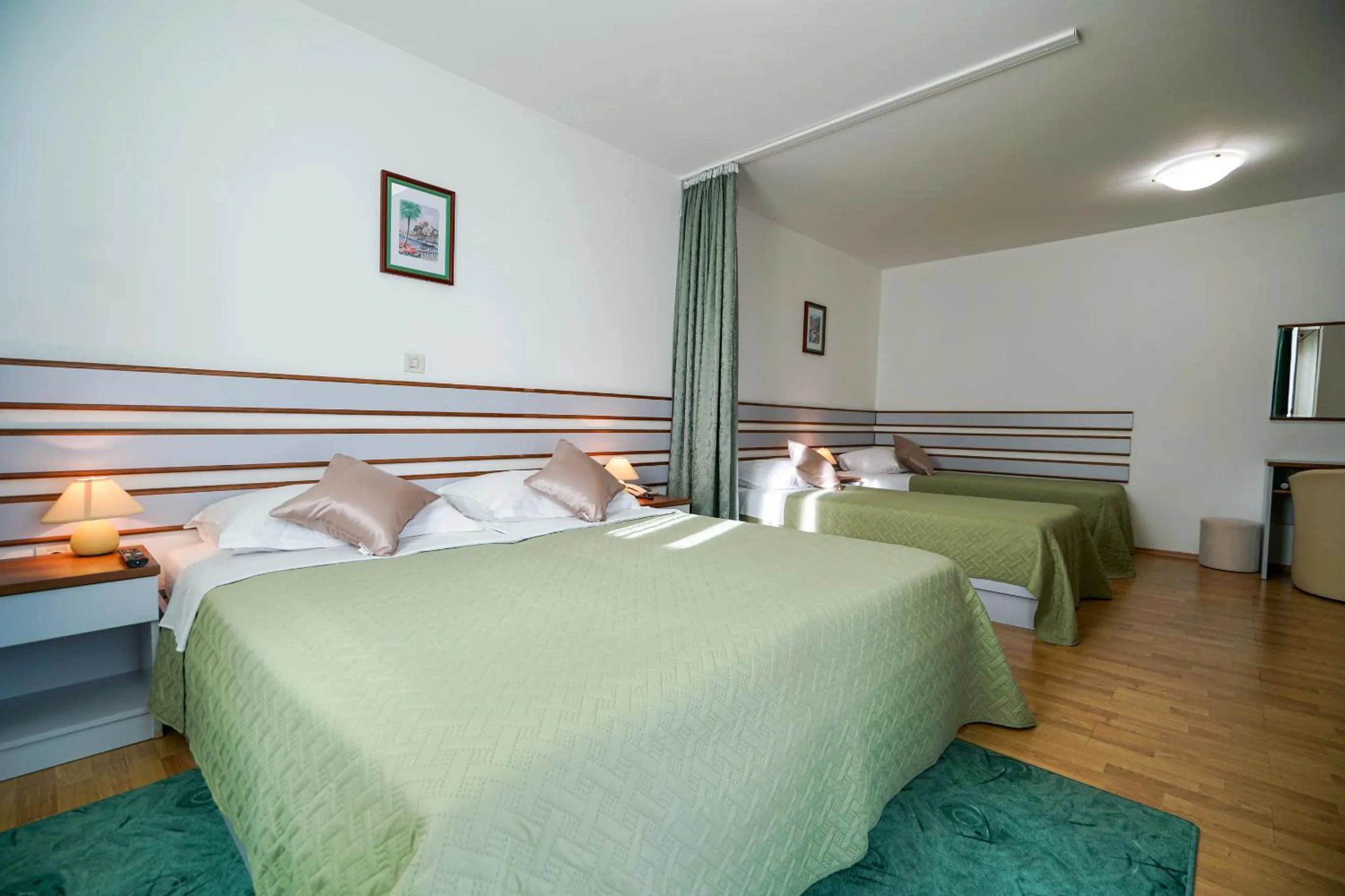 Bed in Hotel Belvedere