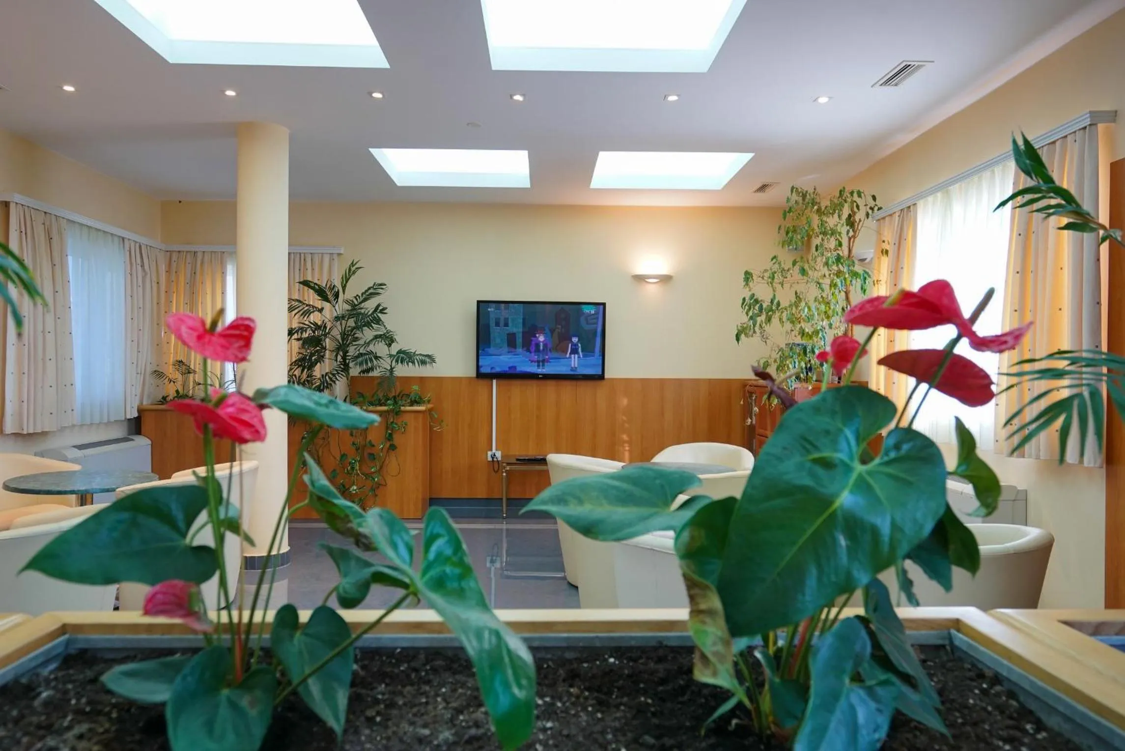 Lobby or reception in Hotel Belvedere