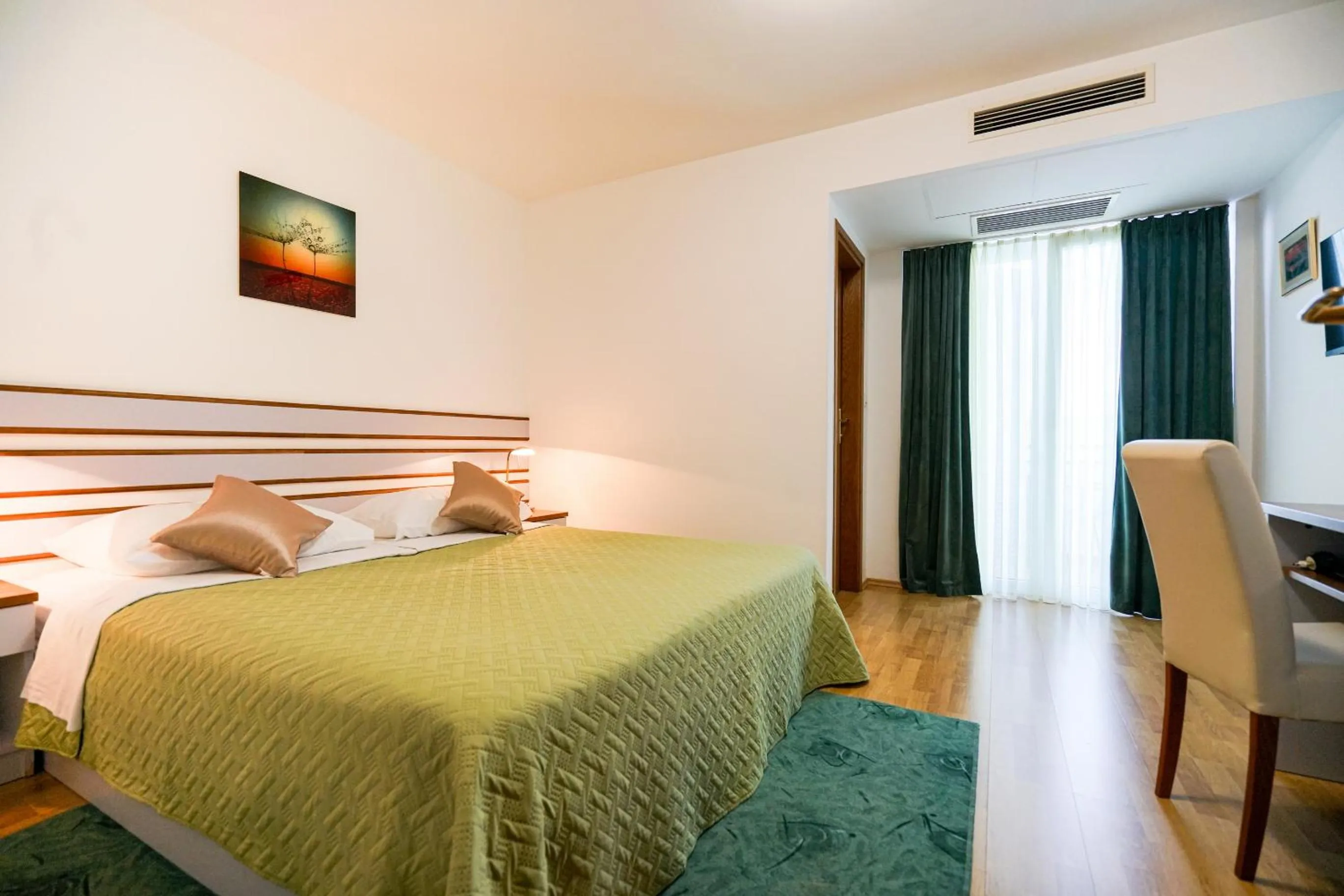 Bed in Hotel Belvedere