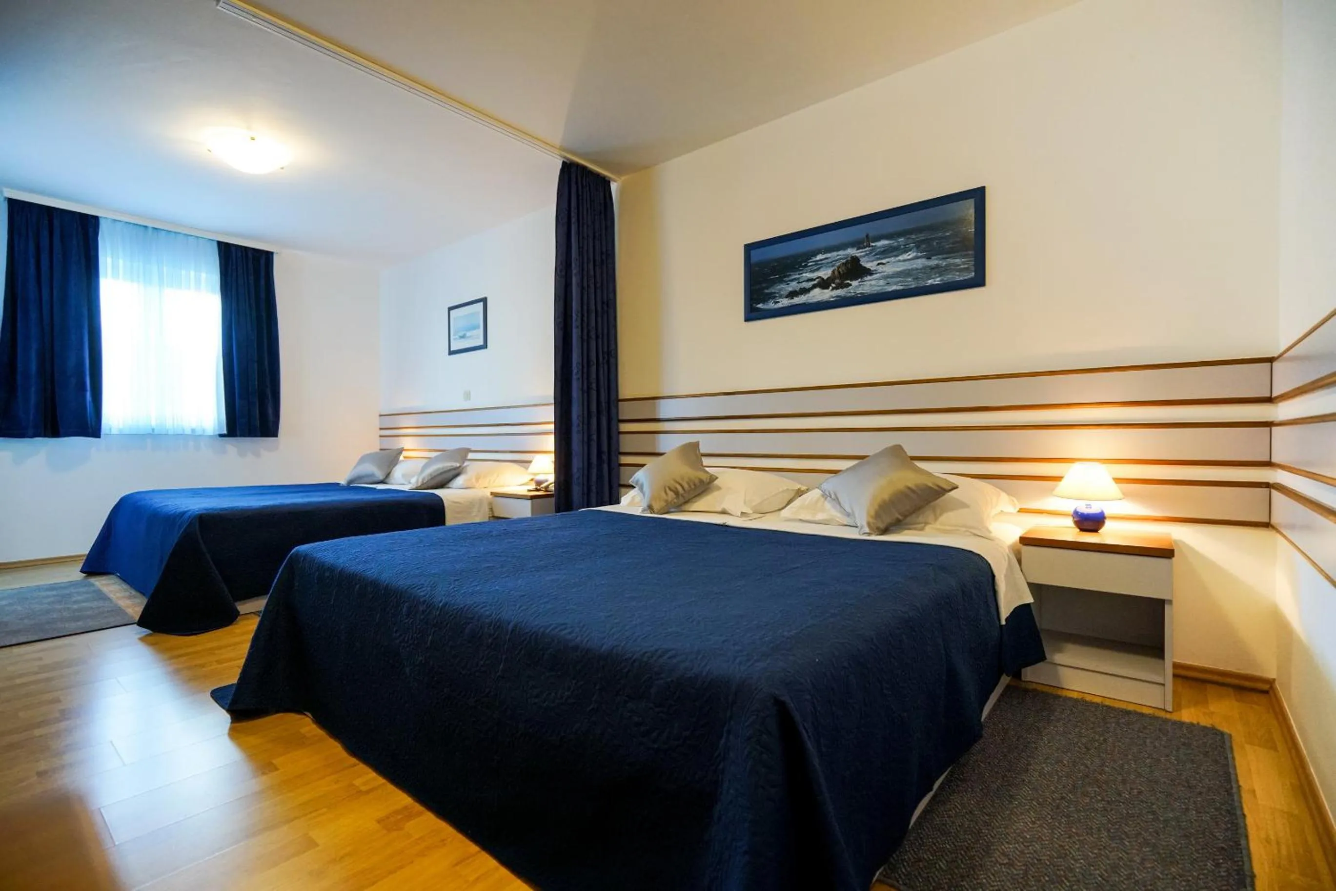 Bed in Hotel Belvedere