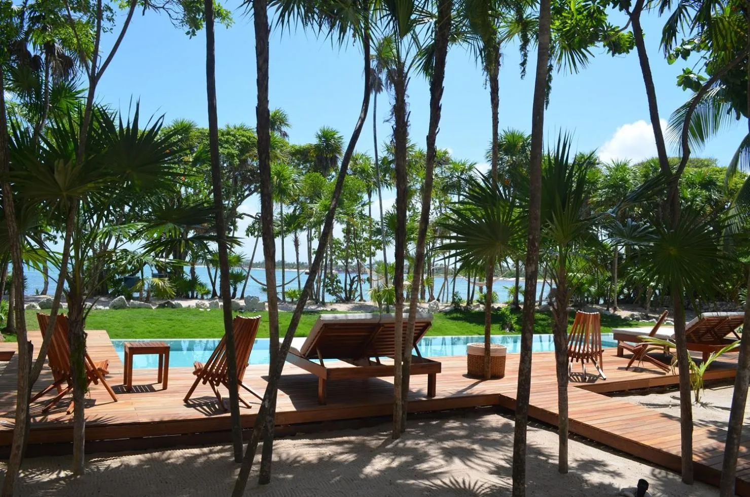 Swimming pool in Tulsayab luxury development