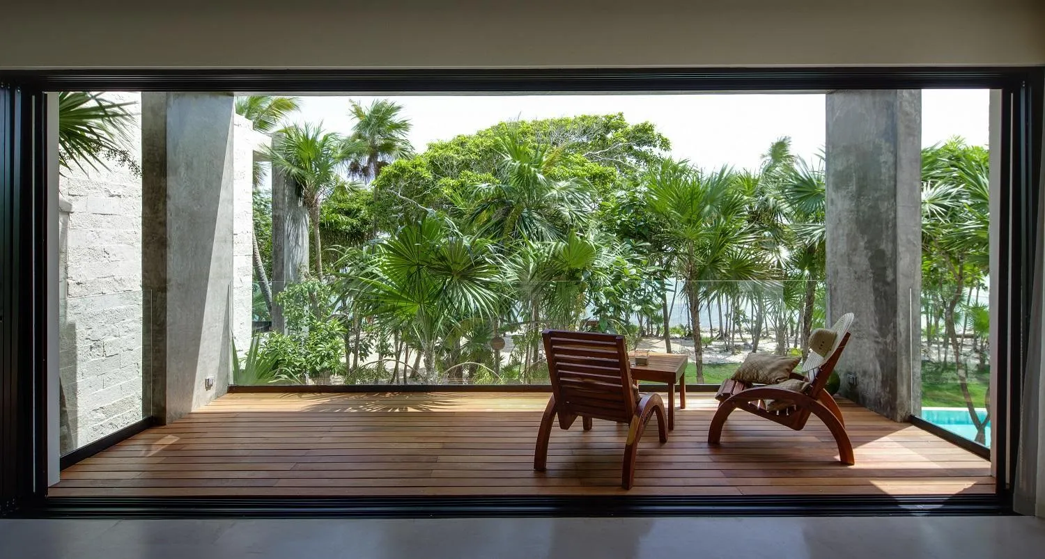 Patio in Tulsayab luxury development