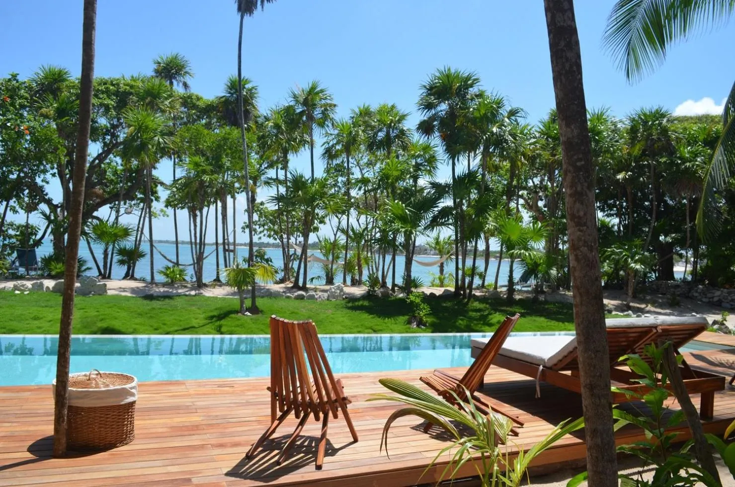 Swimming pool in Tulsayab luxury development