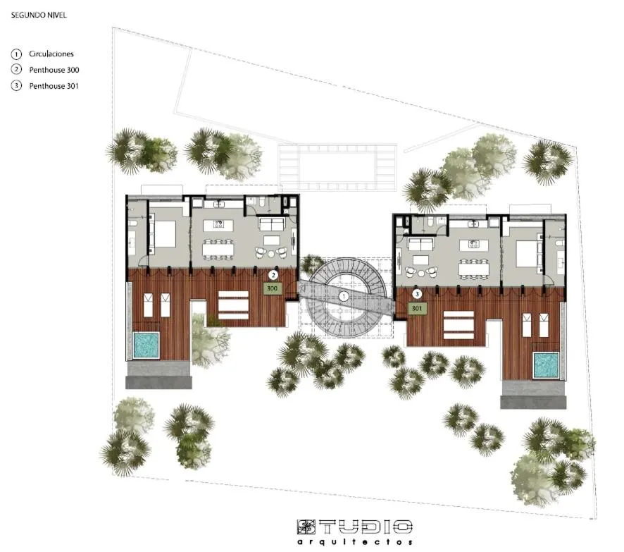 Floor plan in Tulsayab luxury development