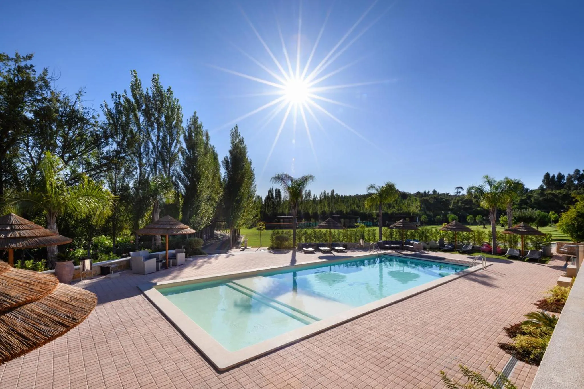 Swimming pool in Hotel de Charme Casa da Amieira