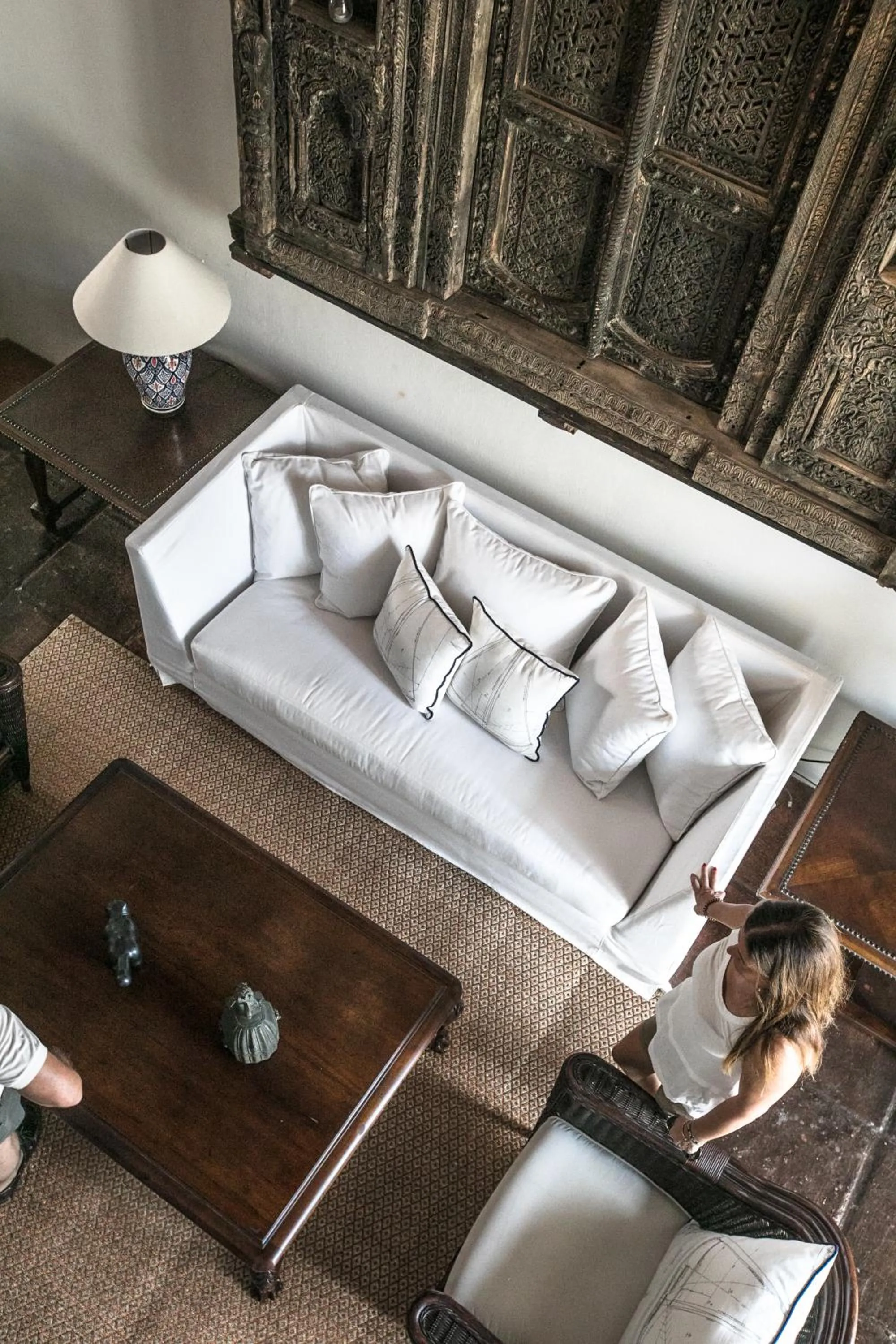 Living room in Amarla Boutique Hotel Cartagena