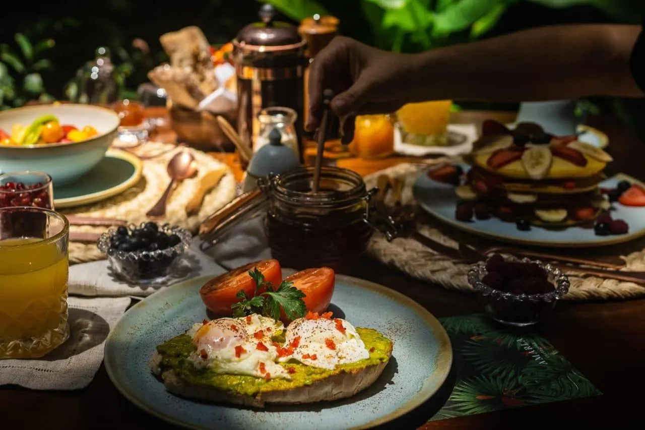 Breakfast in Amarla Boutique Hotel Cartagena