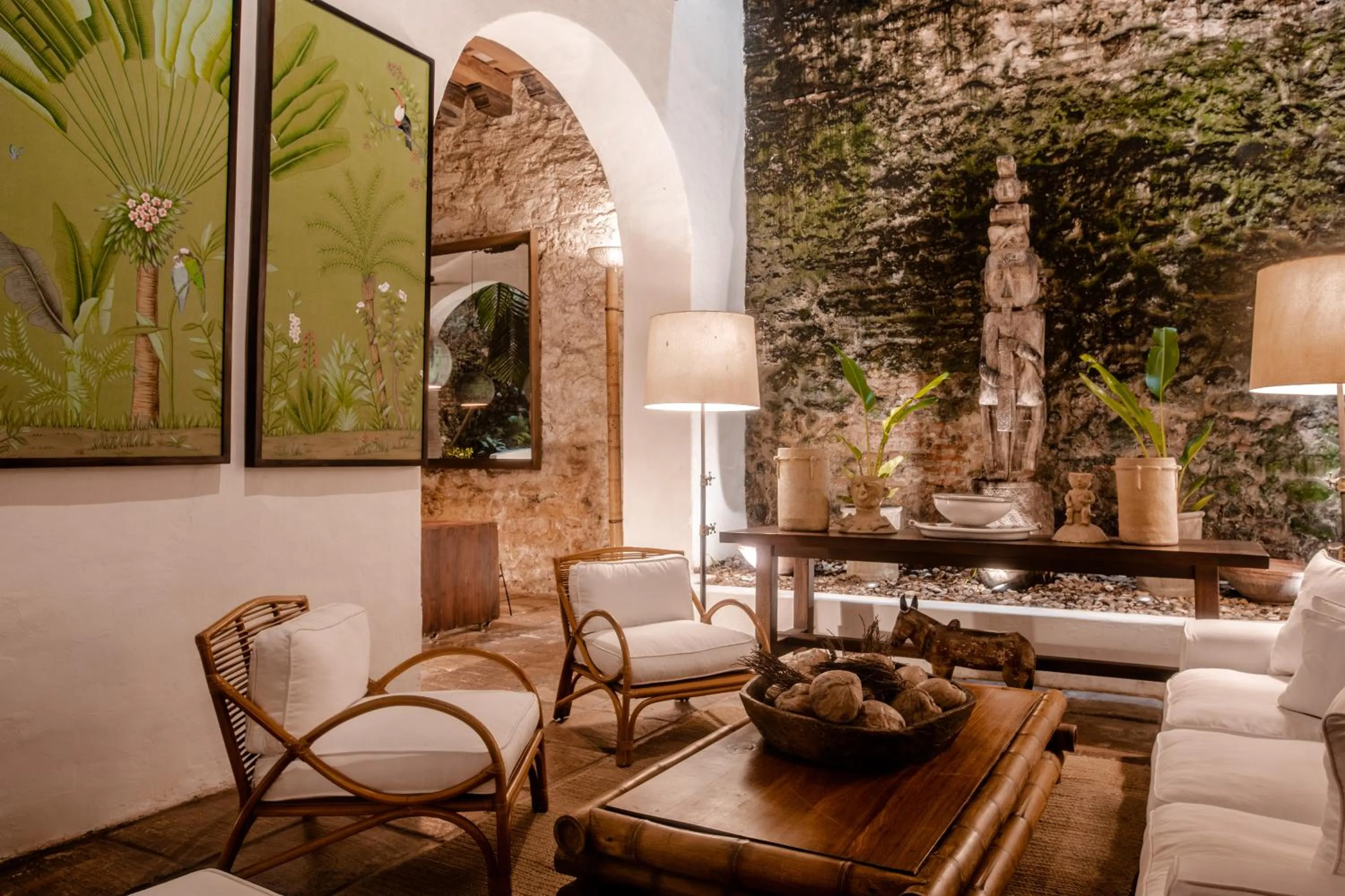 Living room in Amarla Boutique Hotel Cartagena