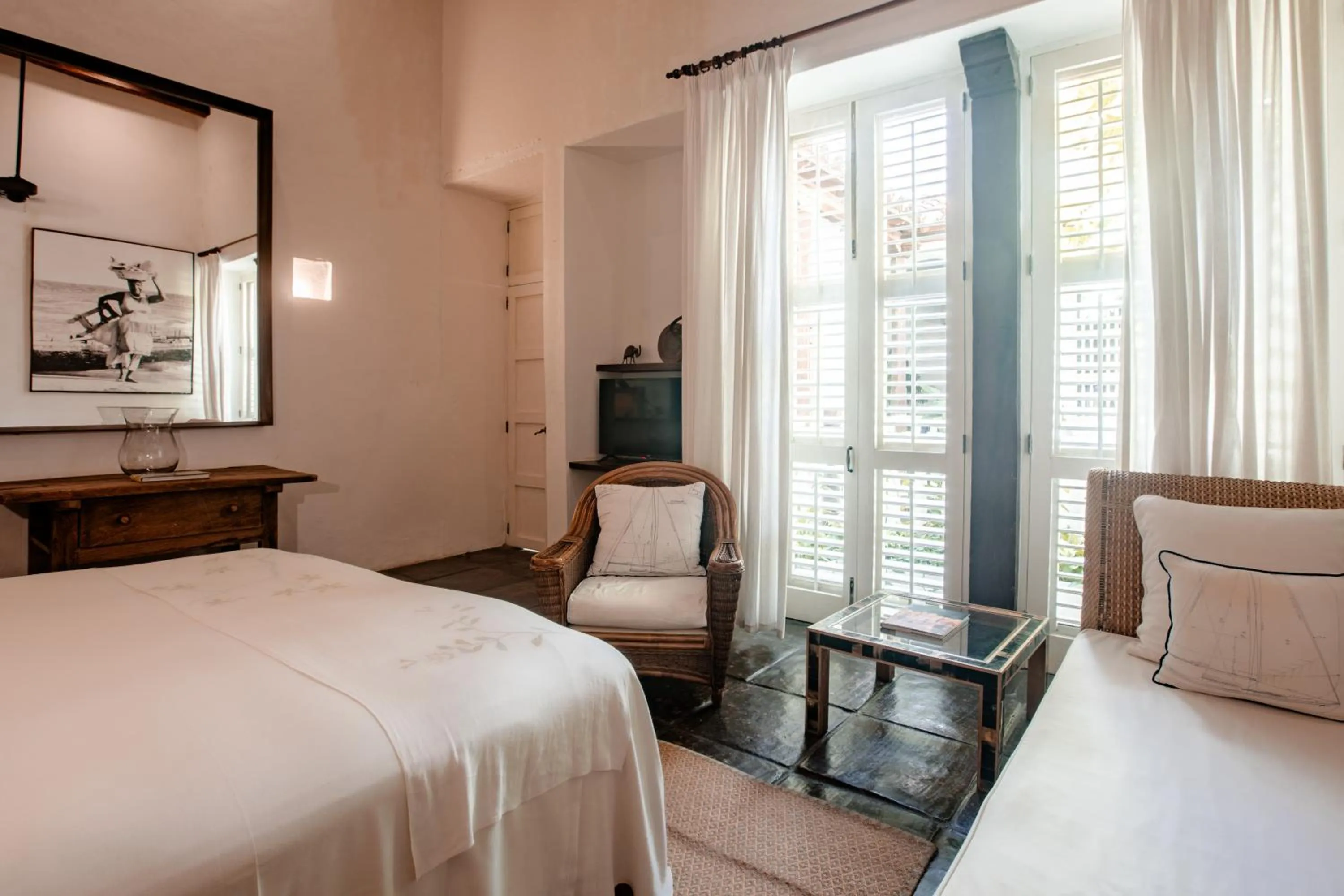 Living room, Bed in Amarla Boutique Hotel Cartagena