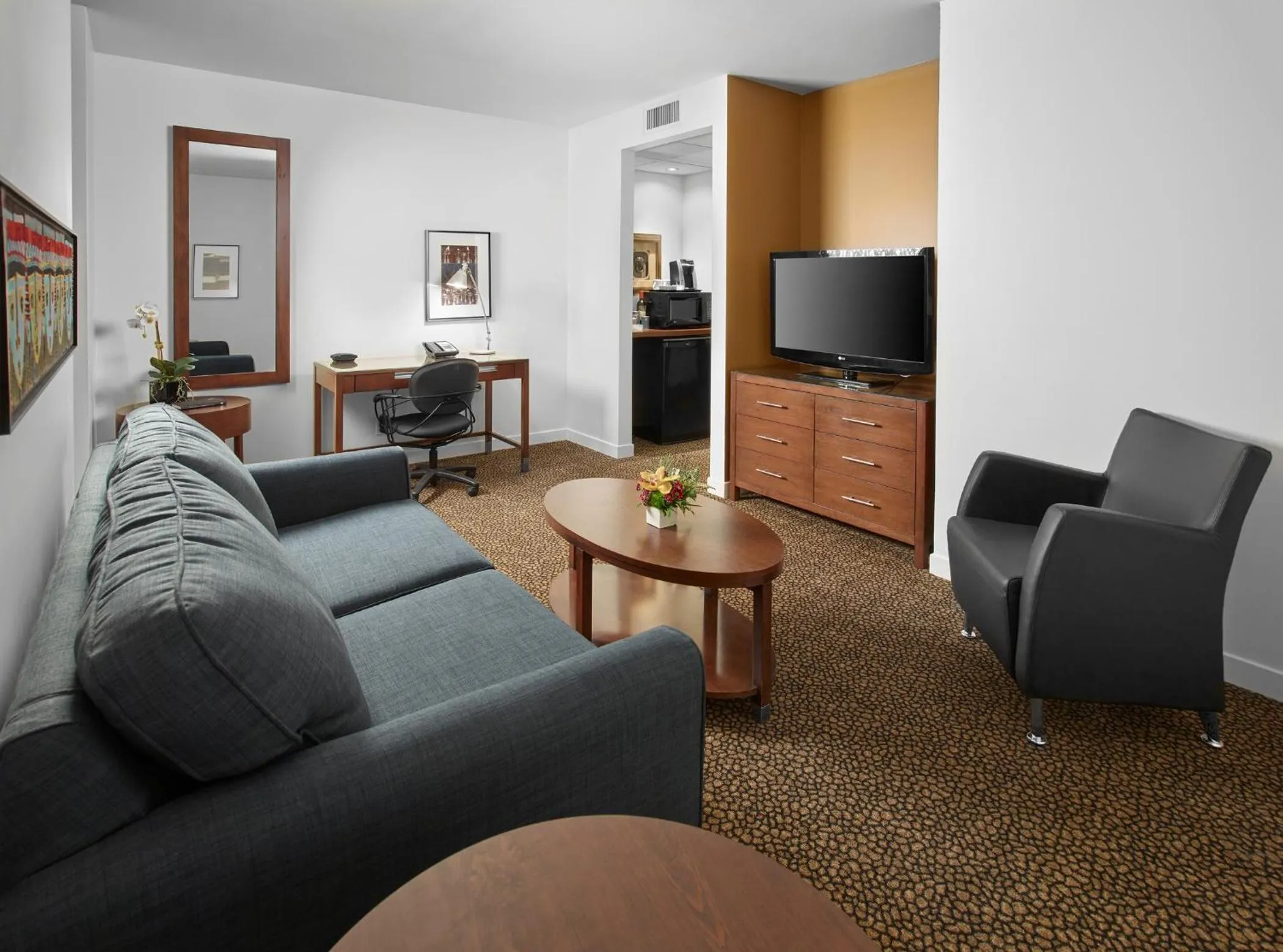 Living room in Metterra Hotel on Whyte