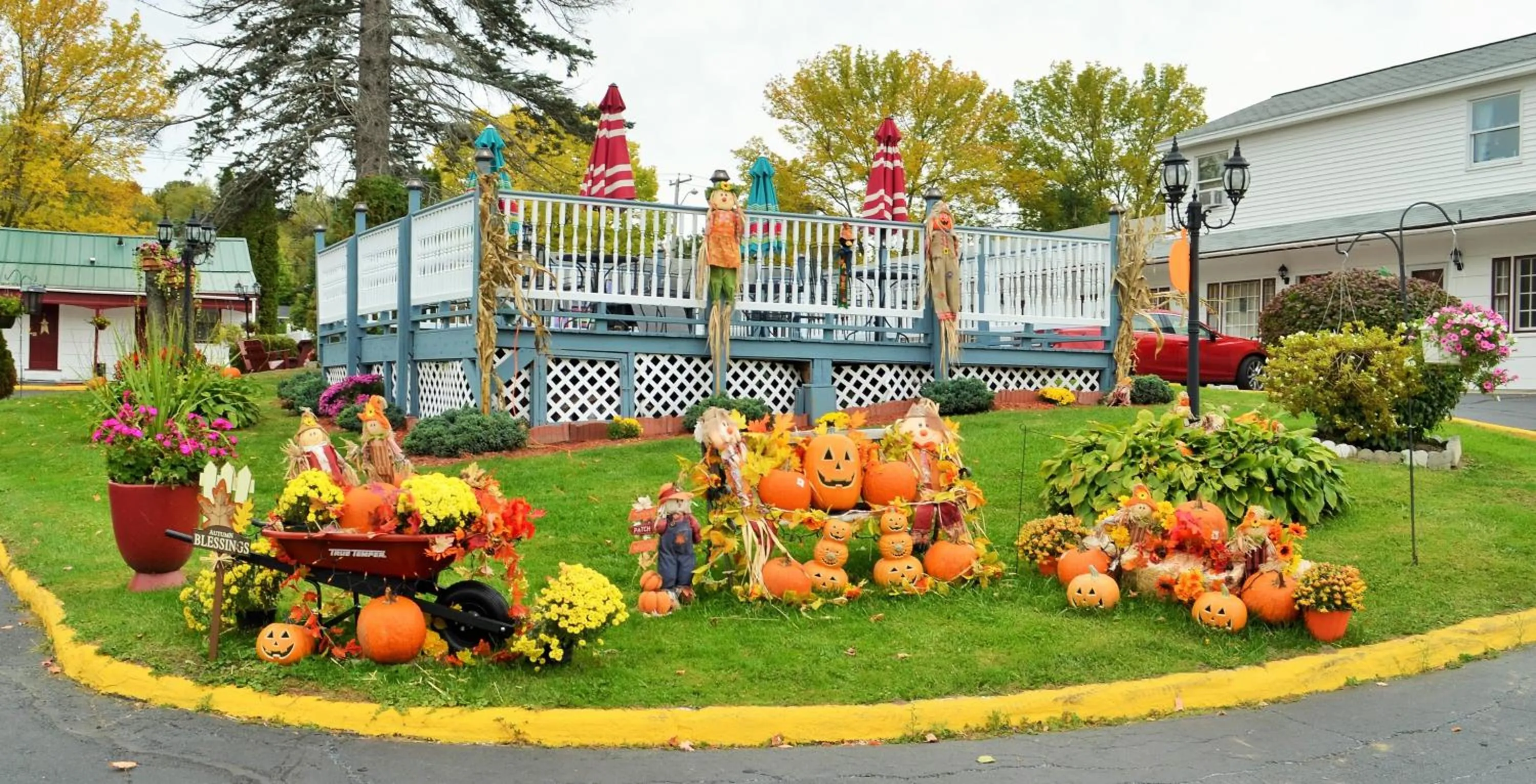 Decorative detail in Williamstown Motel