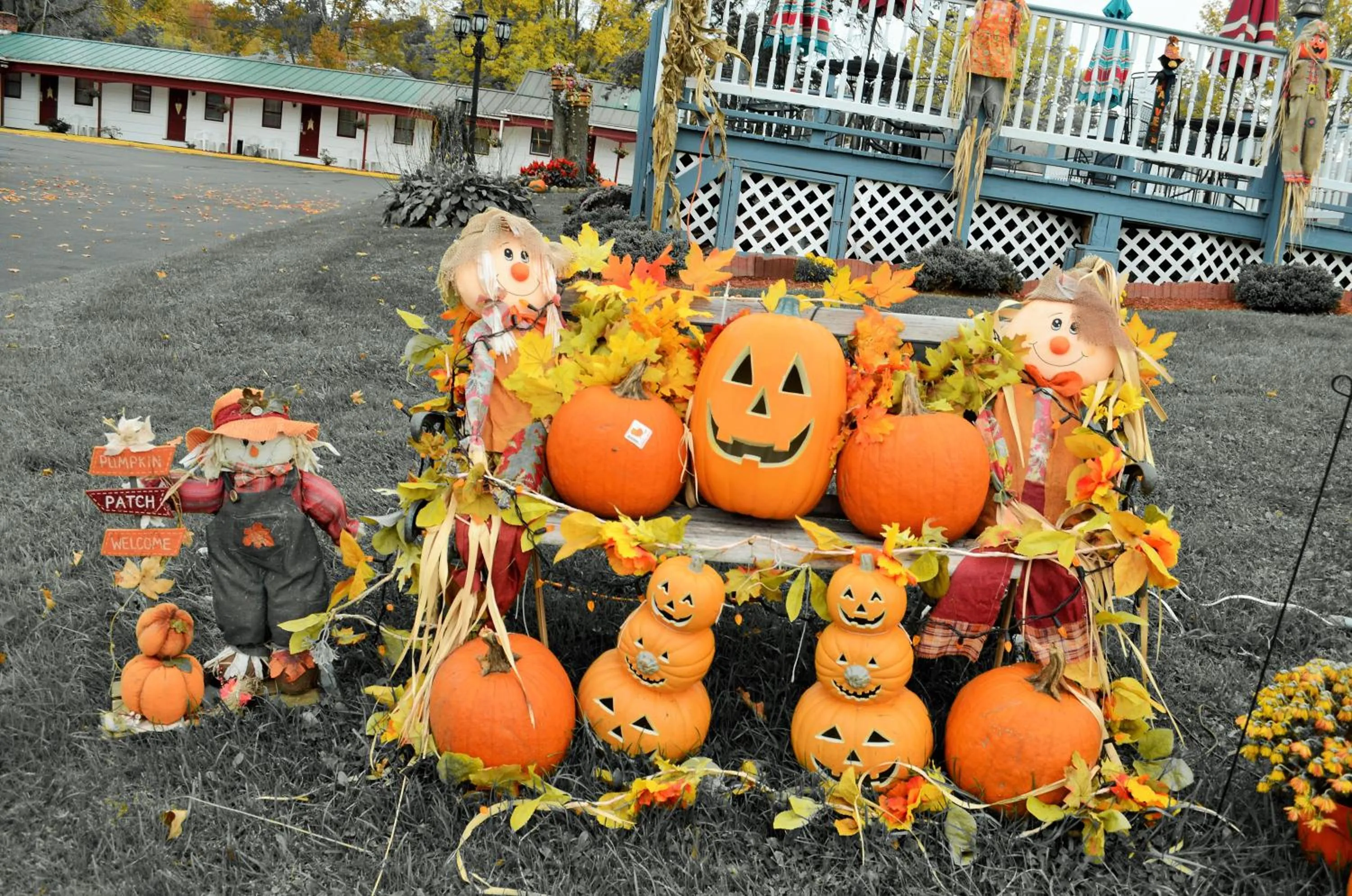 Decorative detail in Williamstown Motel