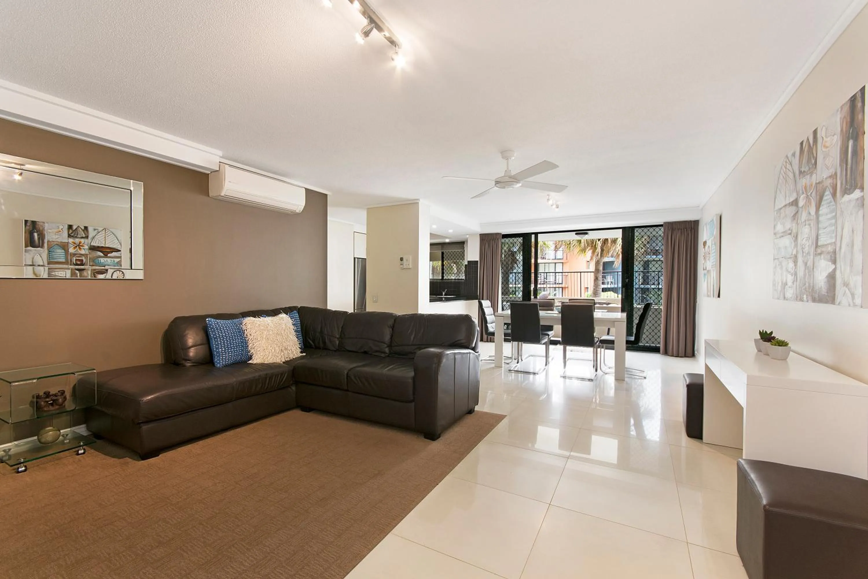 Seating area in Clubb Coolum Beach Resort Sunshine Coast
