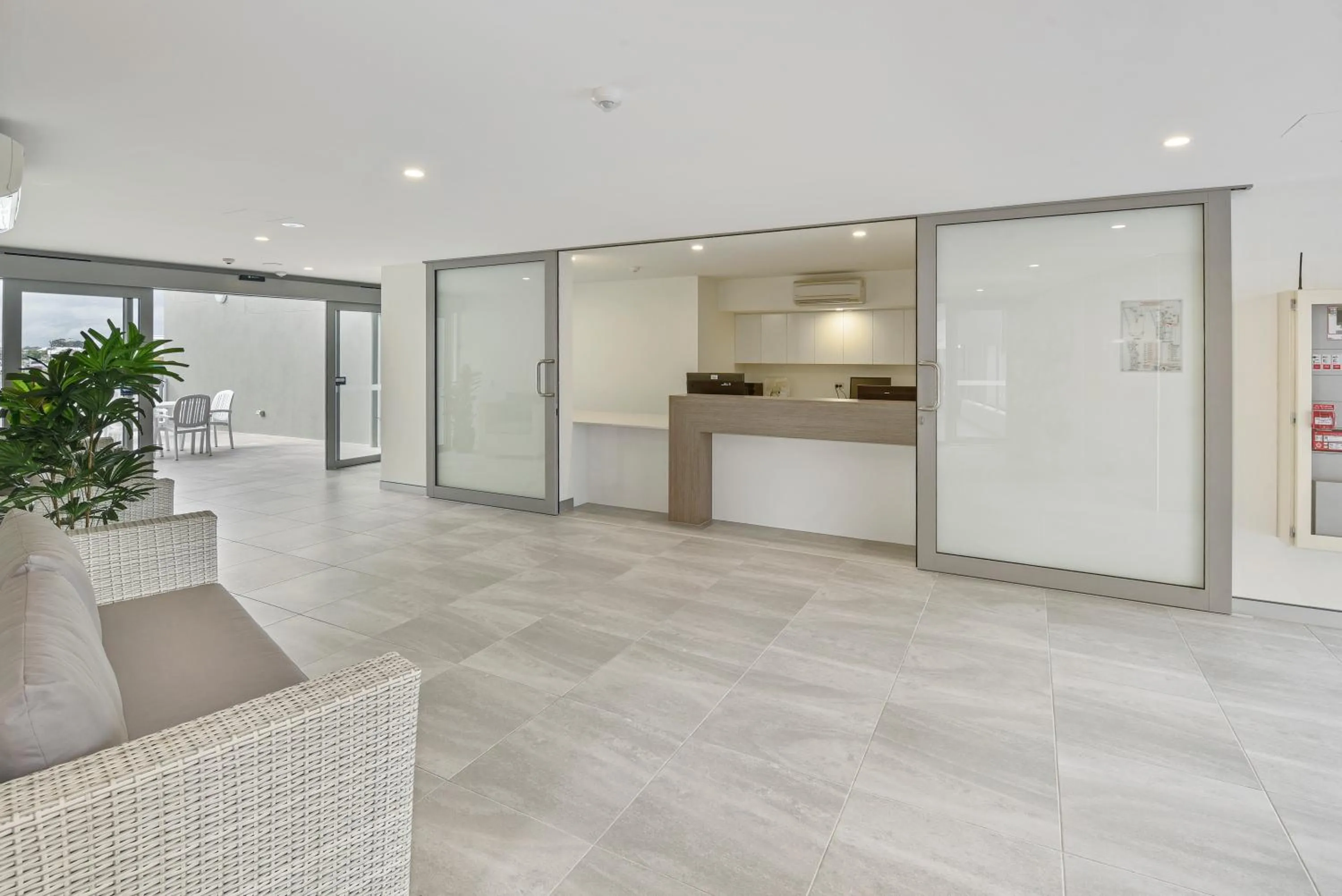 Lobby or reception in Aquarius Kawana