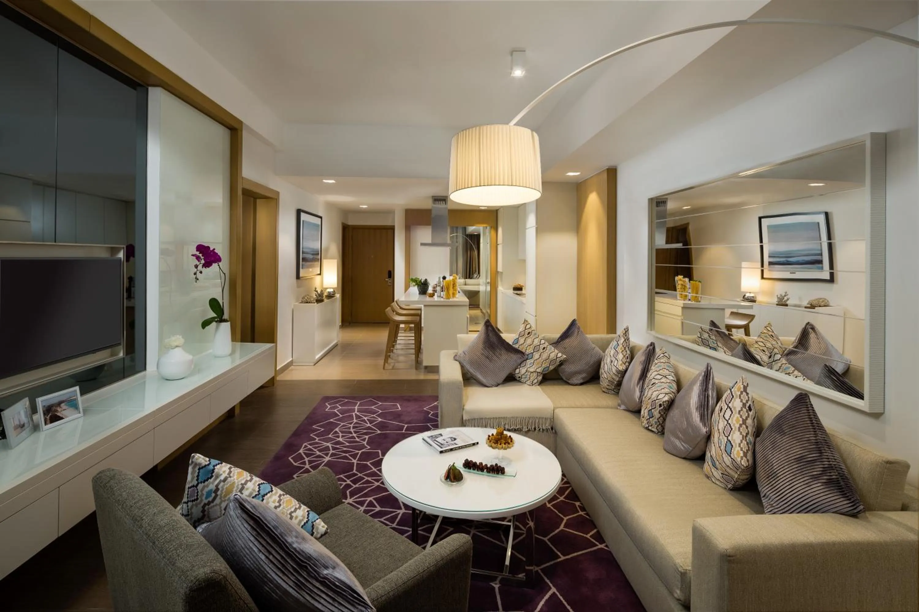 TV and multimedia in Beach Rotana Residences