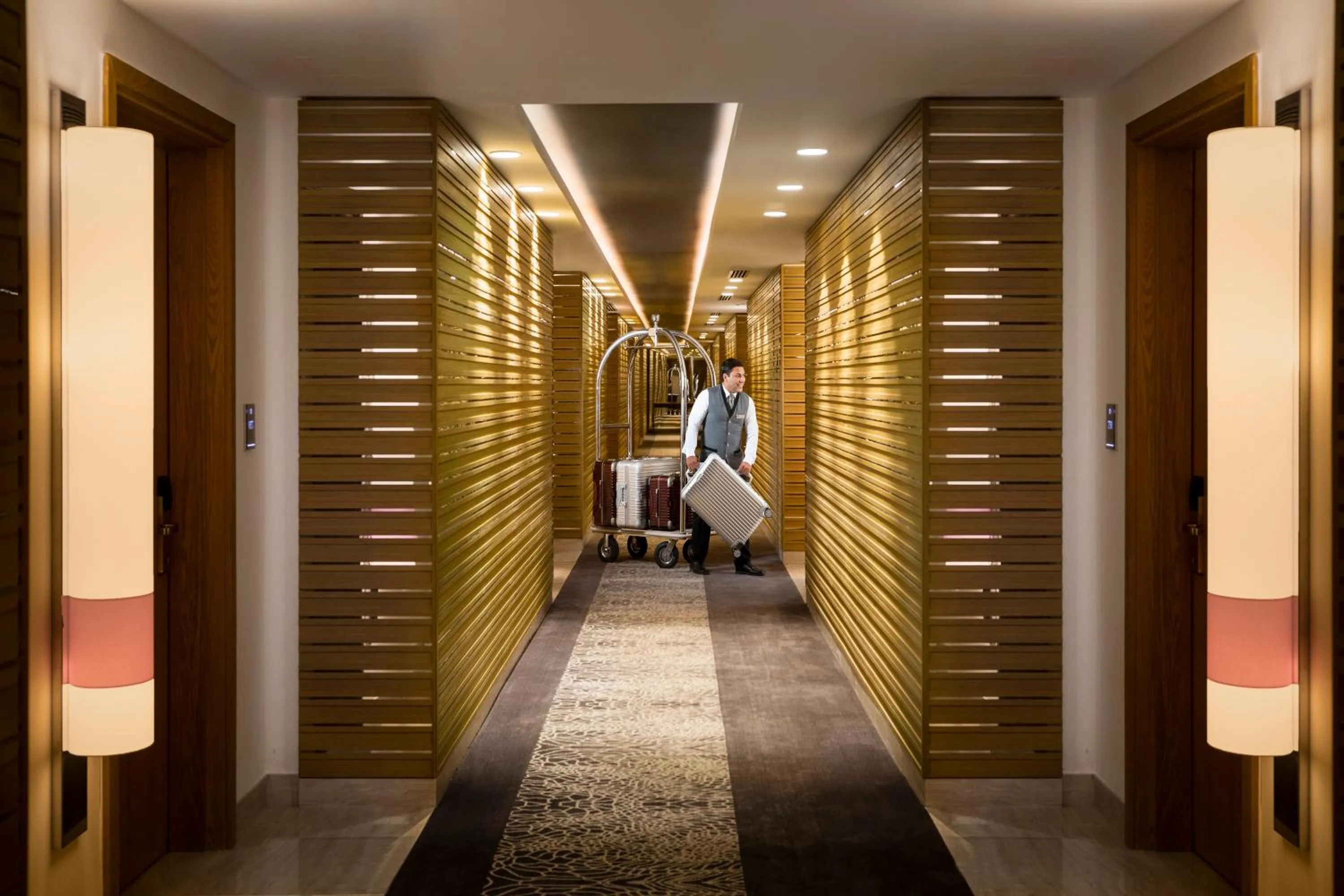 Staff in Beach Rotana Residences