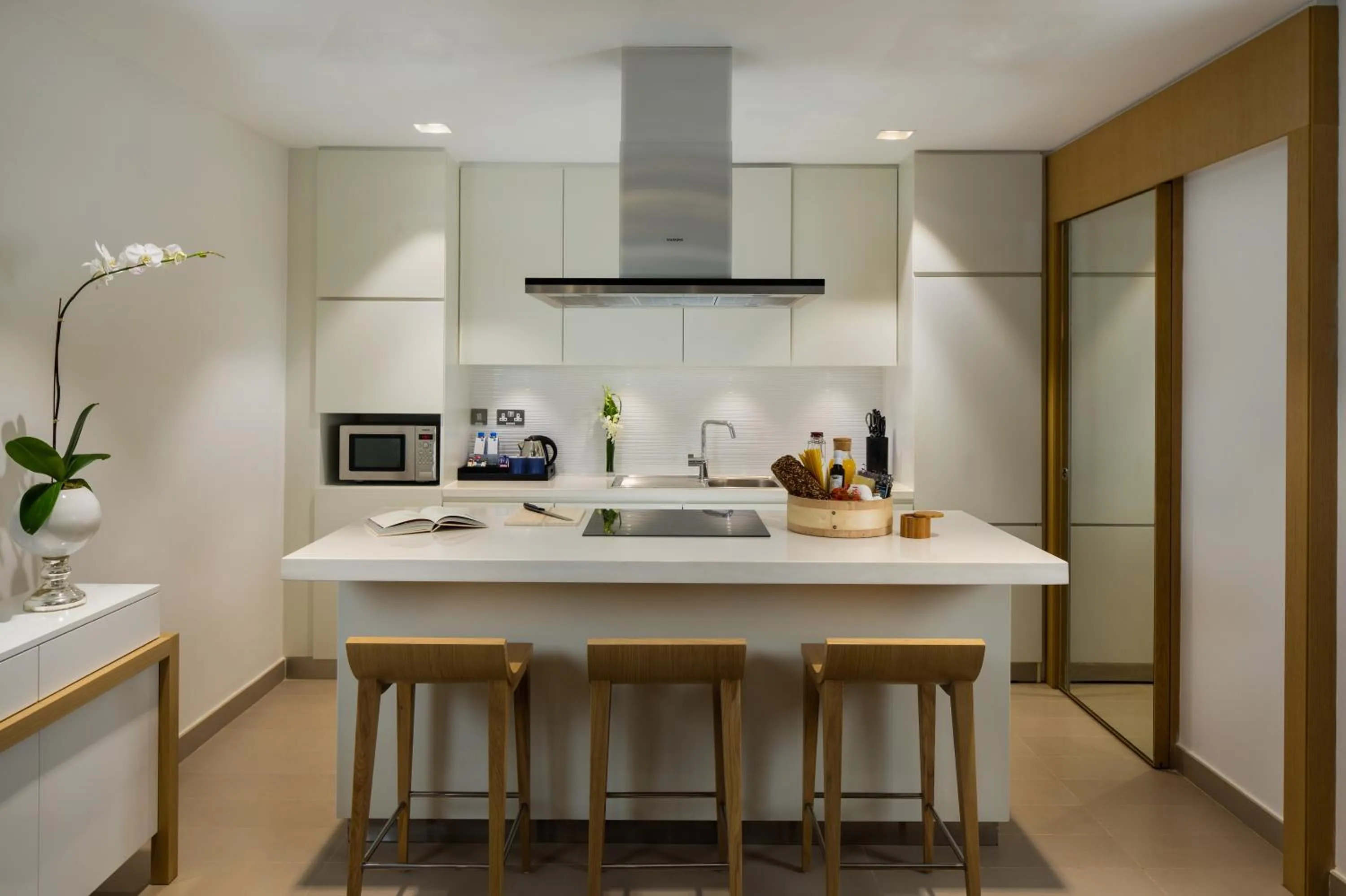 Kitchen or kitchenette in Beach Rotana Residences