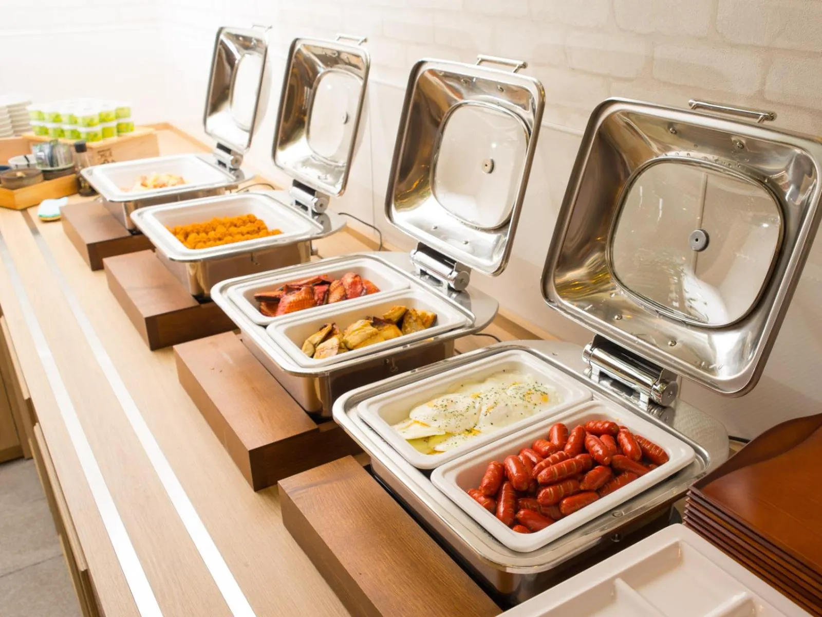 Breakfast in Super Hotel Kitami