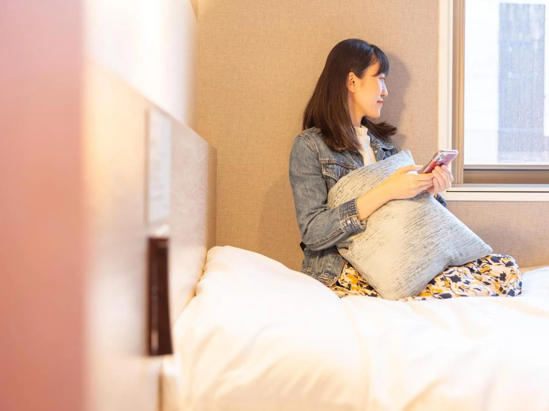 Photo of the whole room, Bed in Super Hotel Kitami