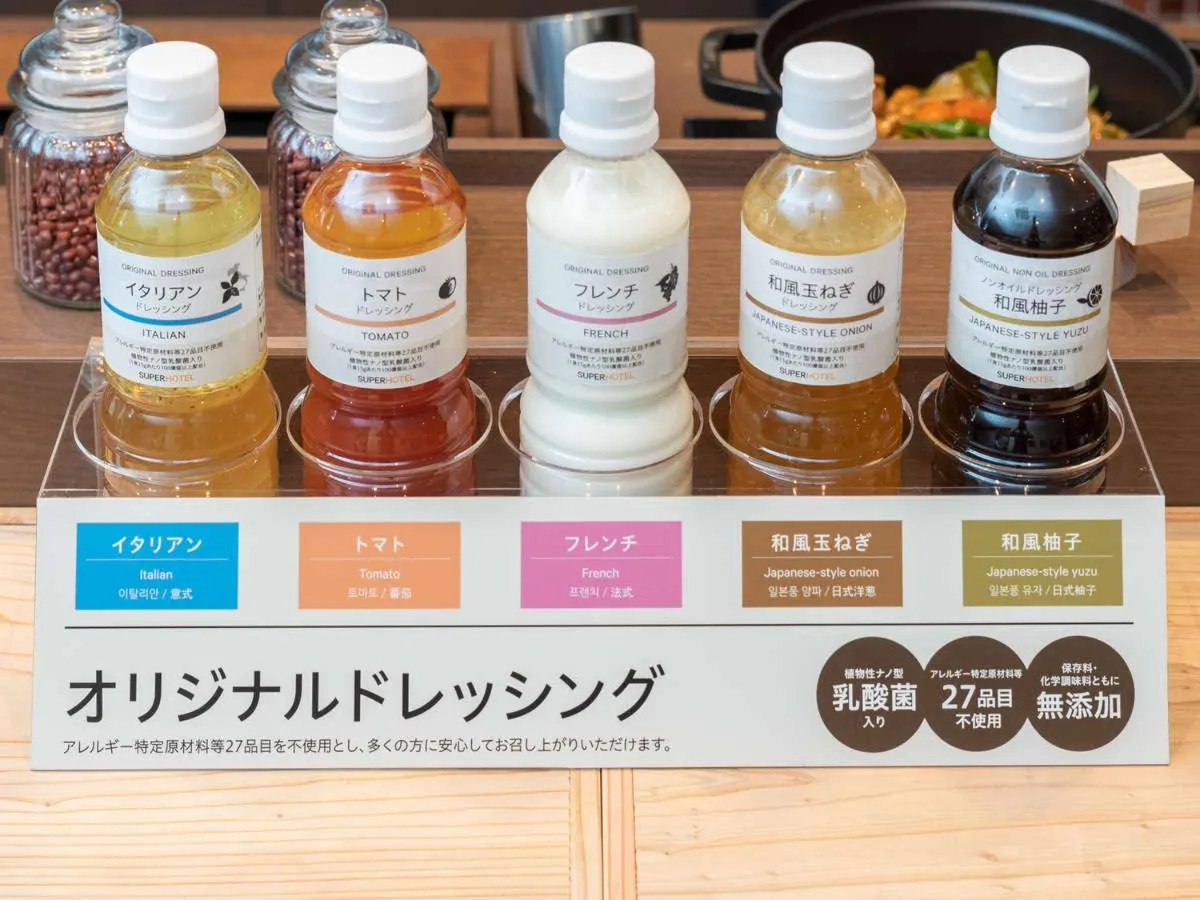 Breakfast in Super Hotel Kitami