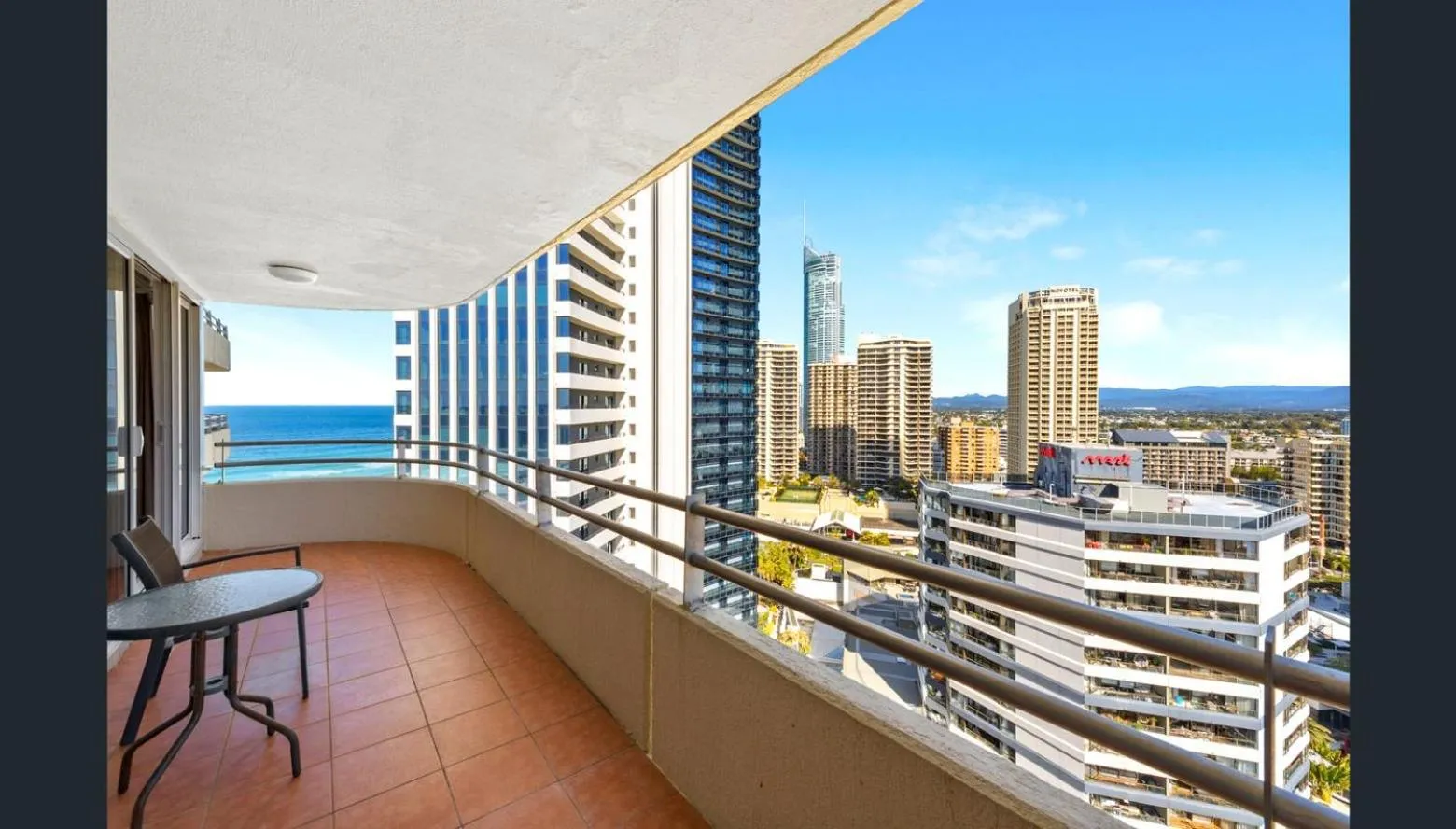 Balcony/Terrace in Zenith Ocean Front Apartments Gold Coast - Official Listing