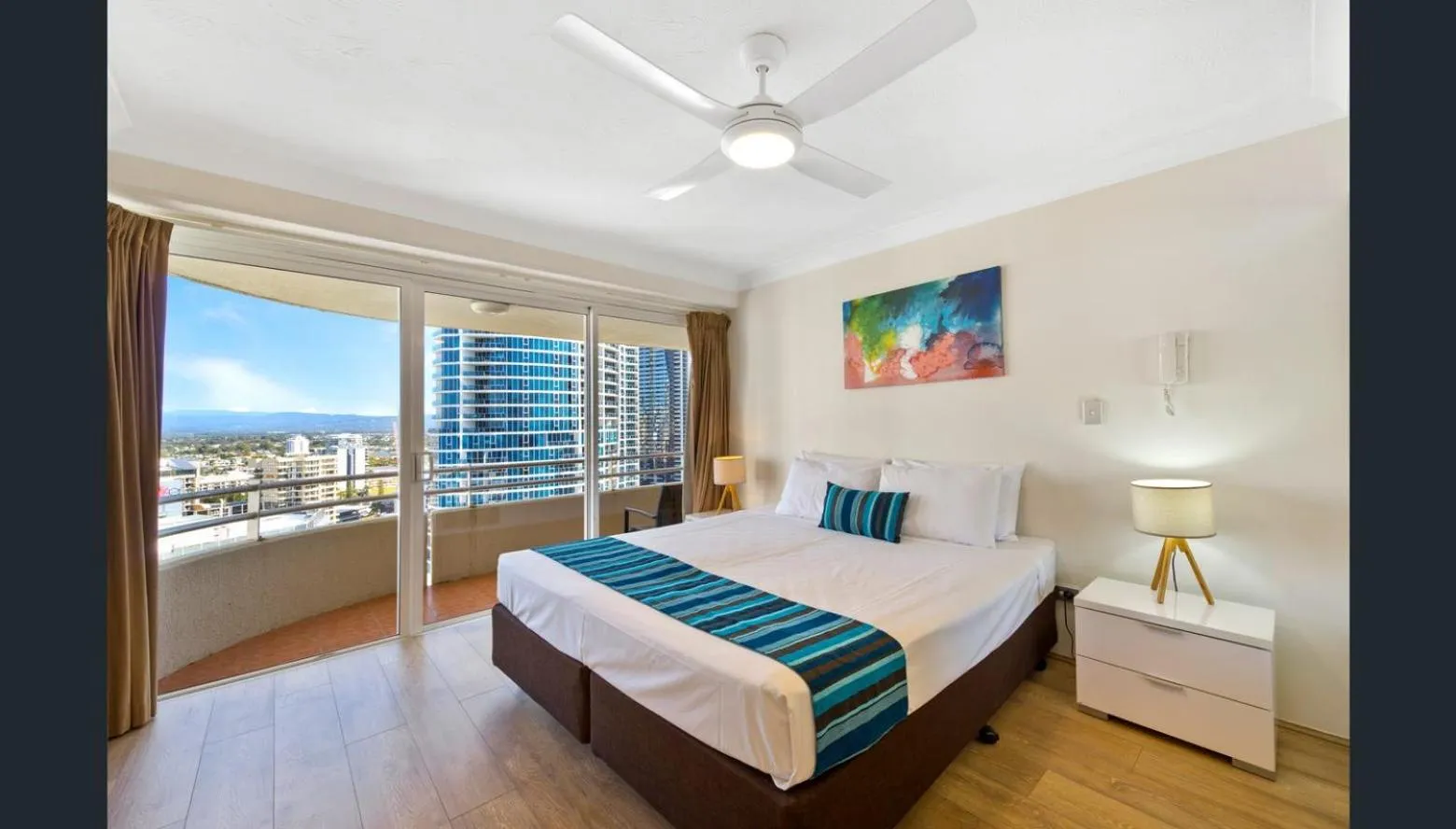 Bed in Zenith Ocean Front Apartments Gold Coast - Official Listing
