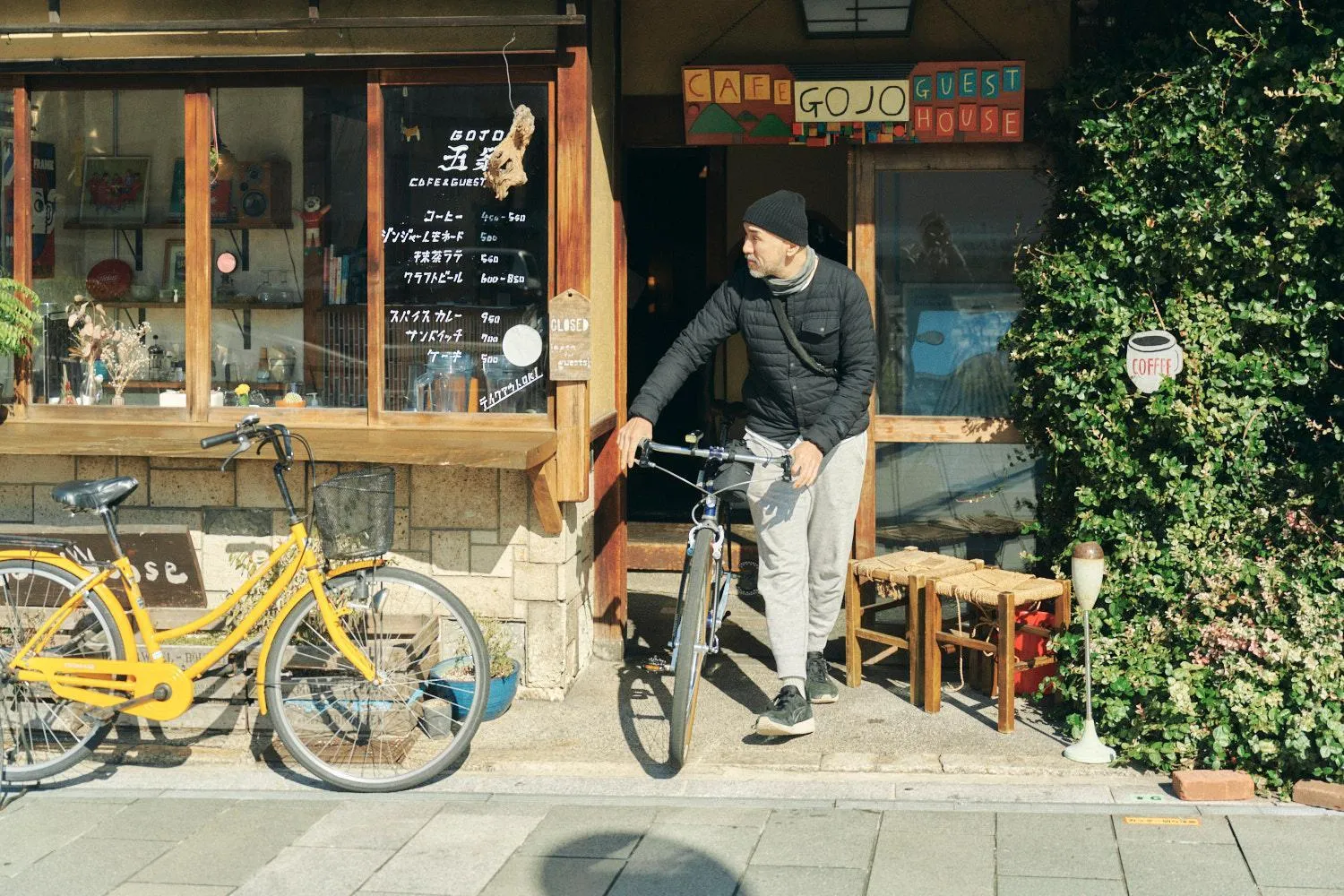 Cycling in Gojo Guest House