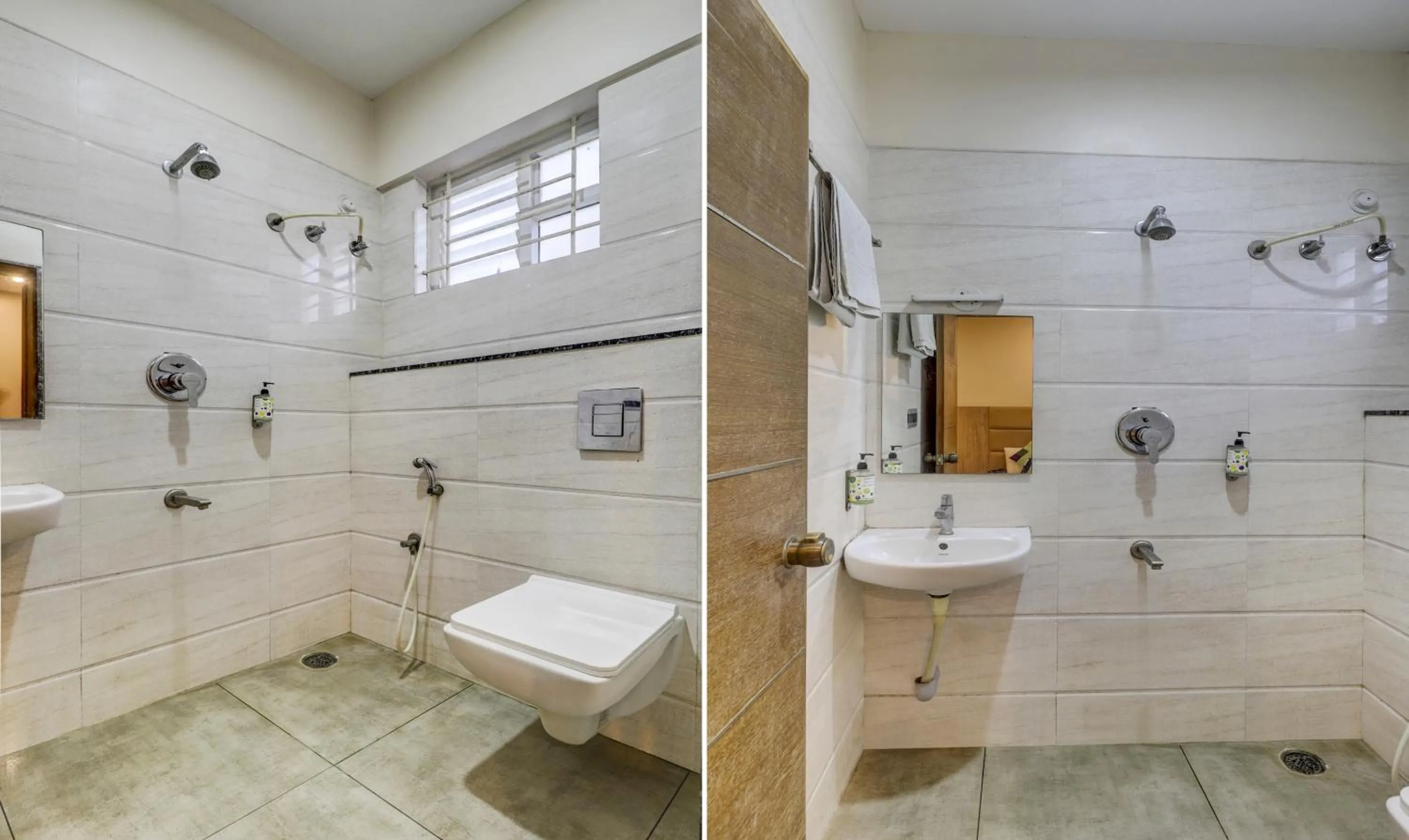 Bathroom in Treebo Silver Key, Marathahalli