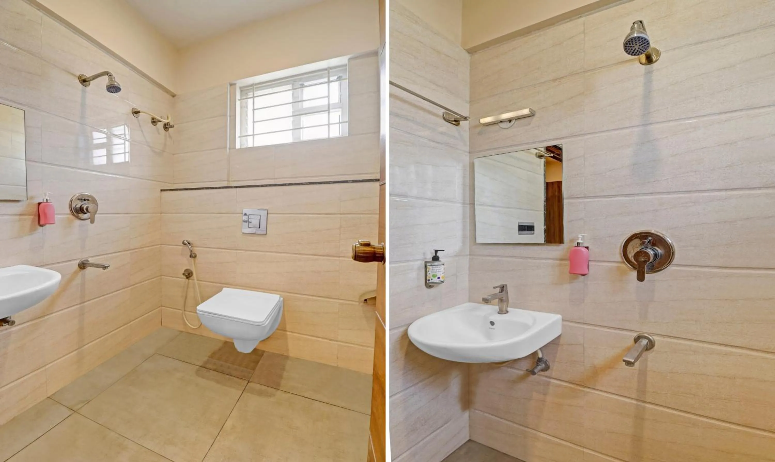 Bathroom in Treebo Silver Key, Marathahalli