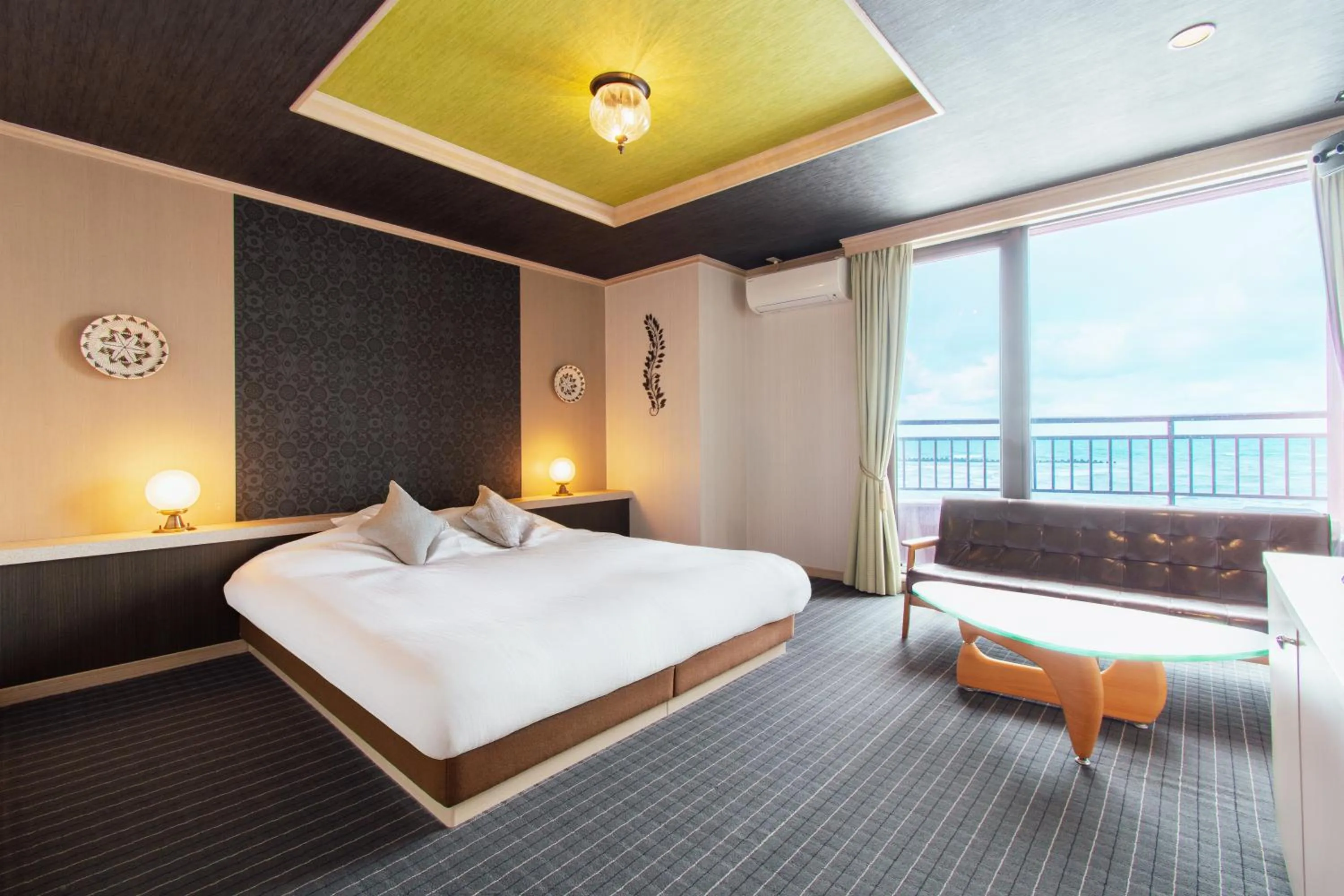 Bedroom, Bed in Hotel Luna Coast (Adult Only)