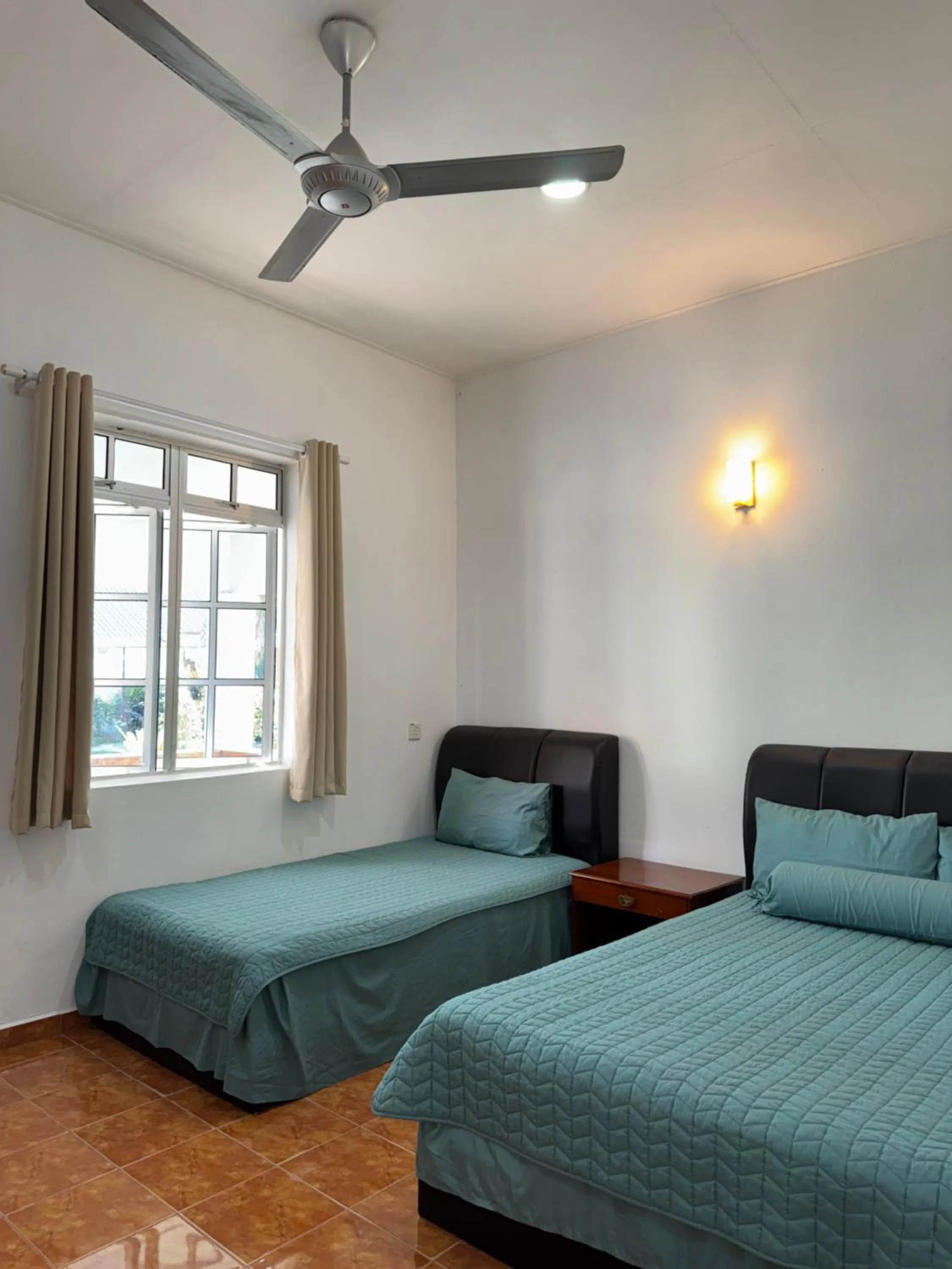 Bed in Cenang Room Rahsia Motel