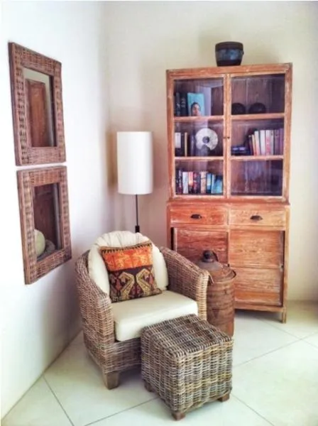 Seating area in Villa Sahaja