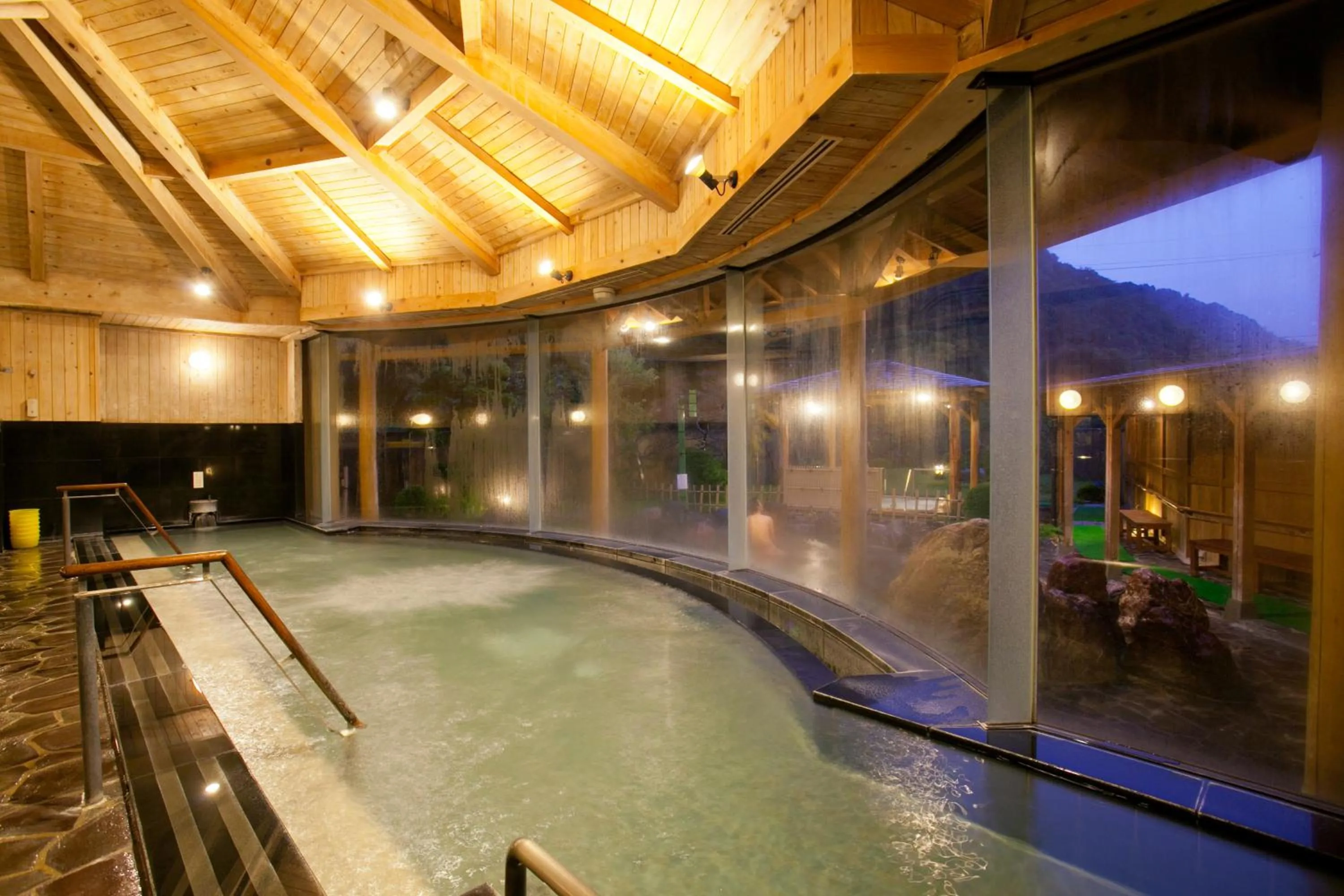 Hot Spring Bath in Ichinomata Onsen Grand Hotel