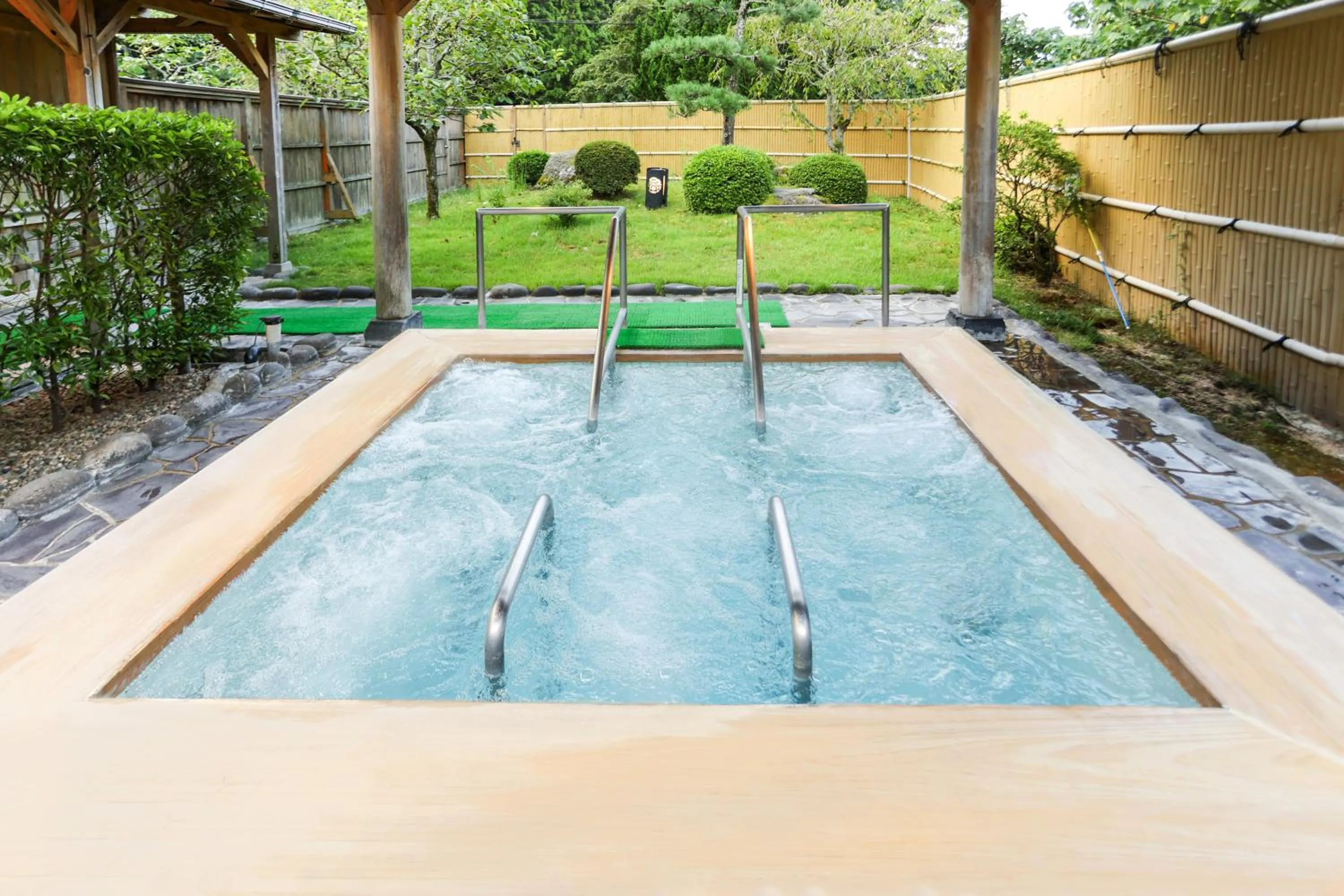 Open Air Bath in Ichinomata Onsen Grand Hotel