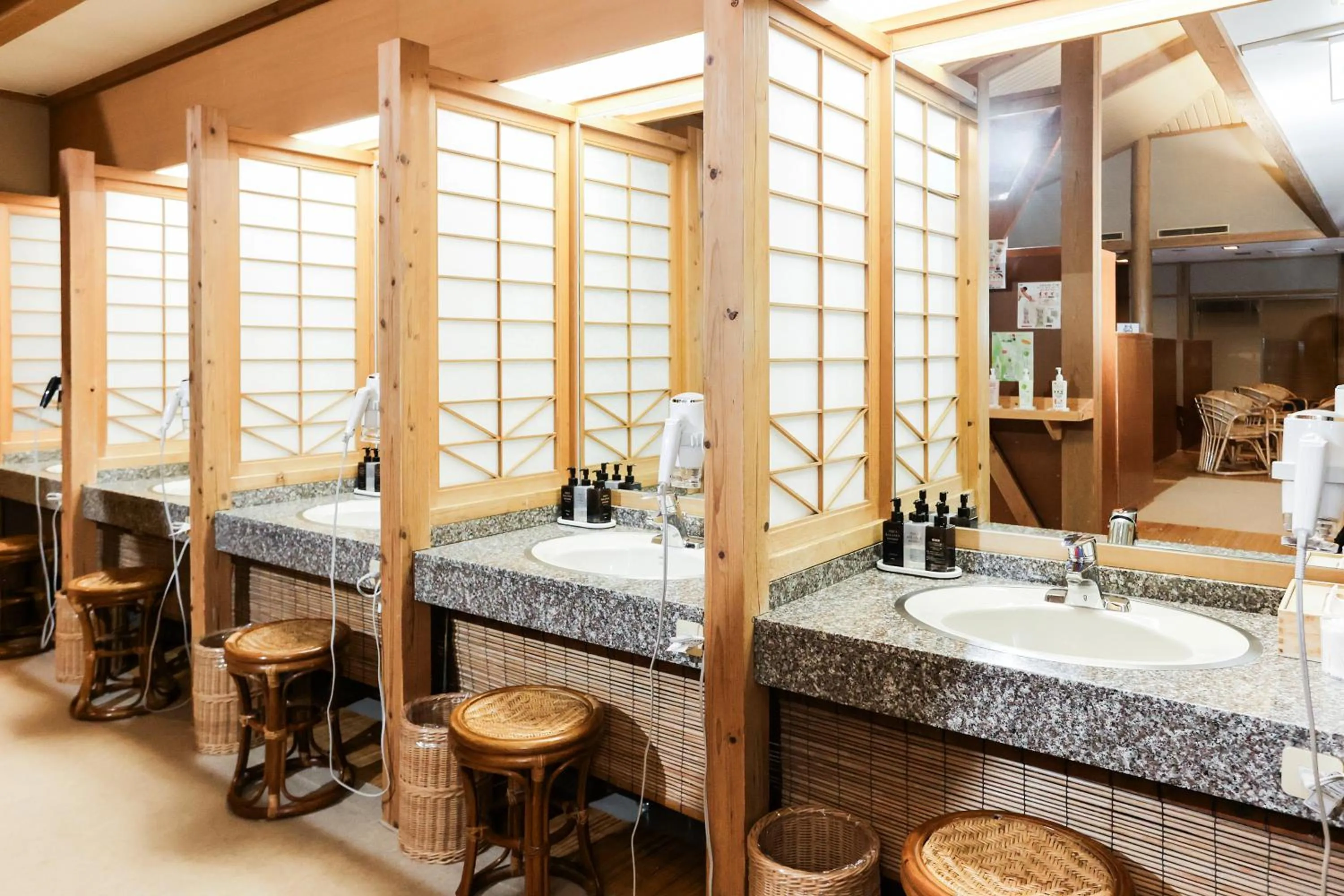 Hot Spring Bath in Ichinomata Onsen Grand Hotel